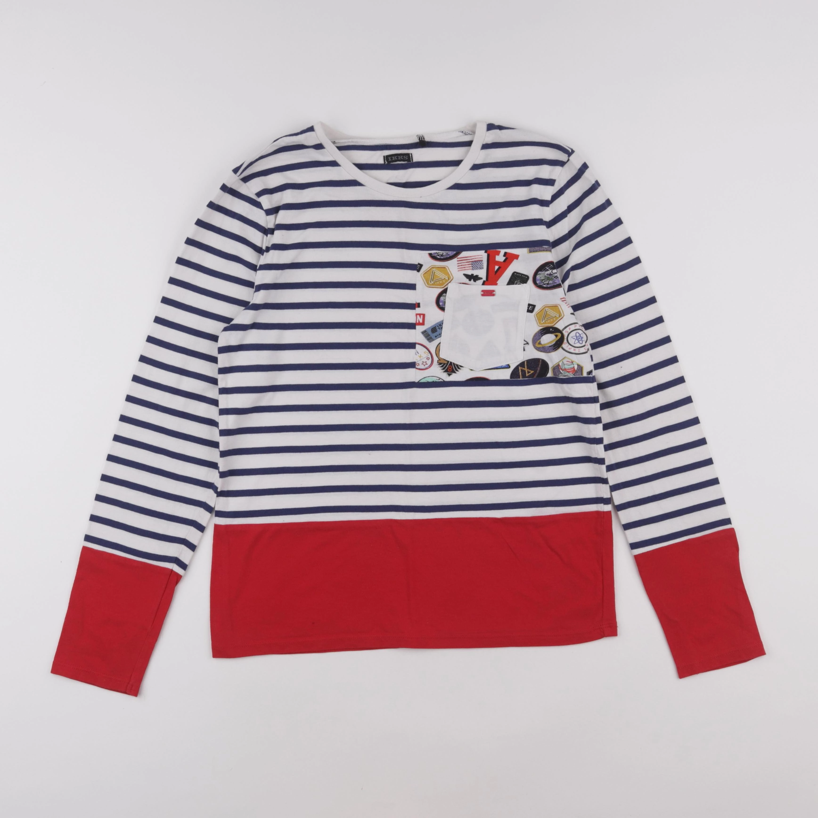 IKKS - tee-shirt multicolore - 14 ans