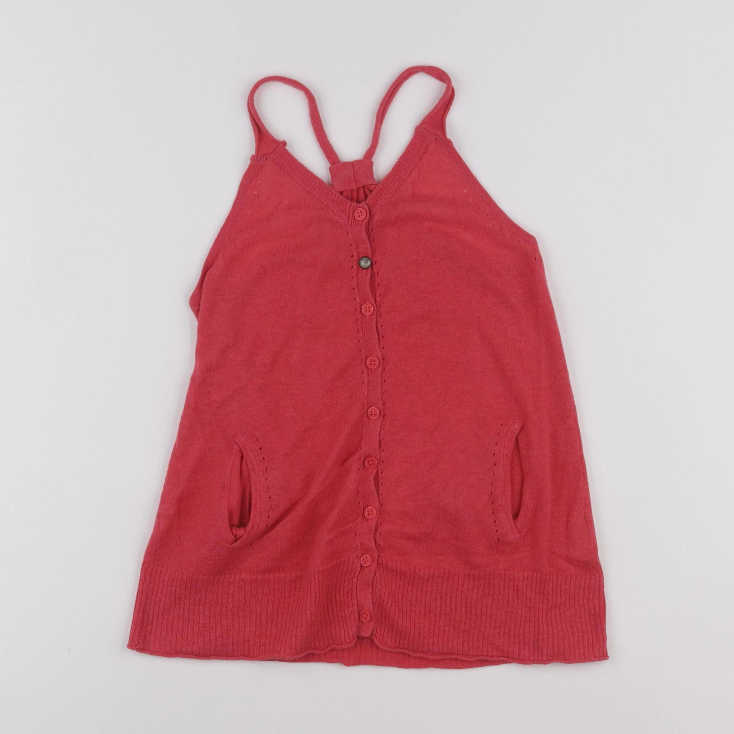 IKKS - débardeur rose - 8 ans