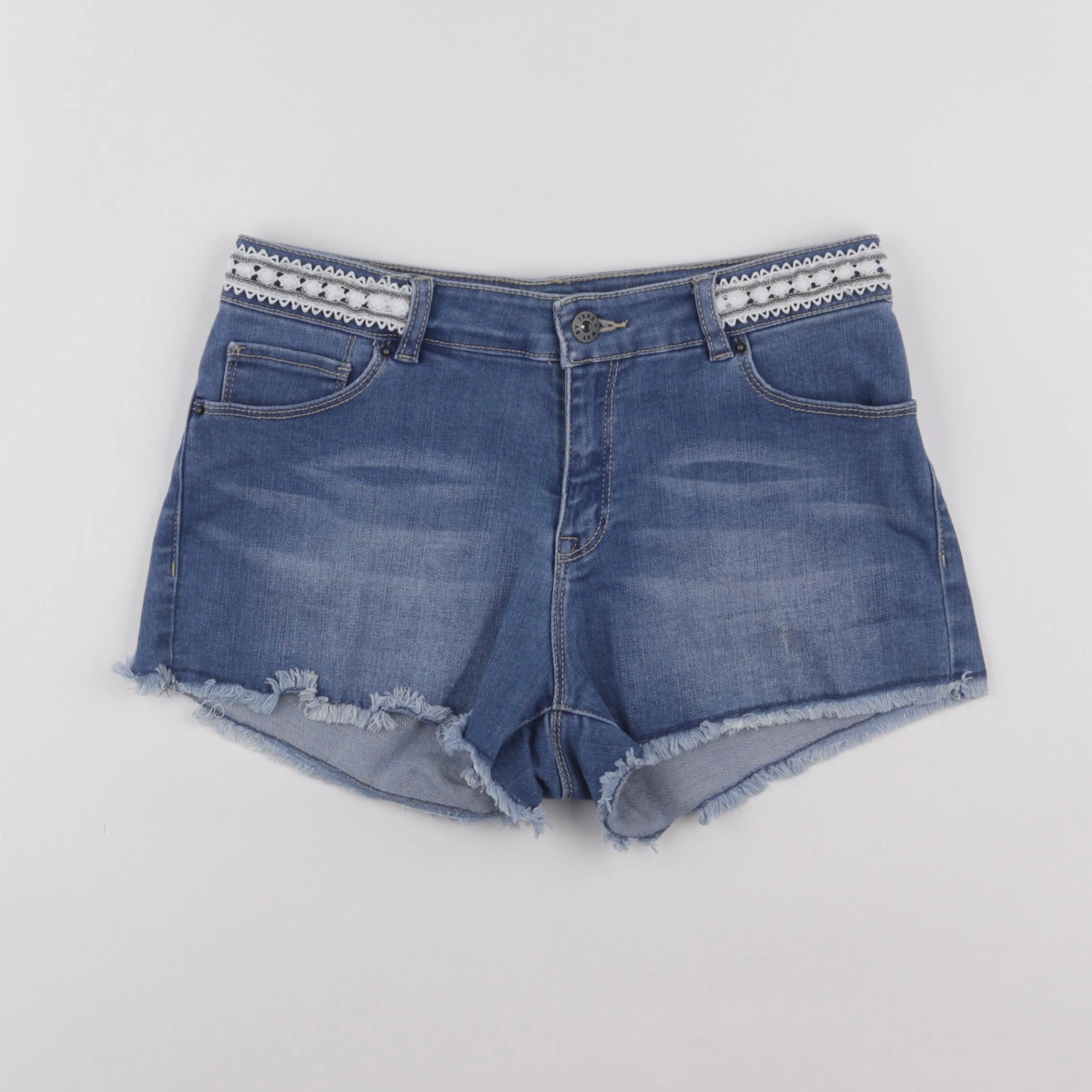 IKKS - short bleu - 16 ans