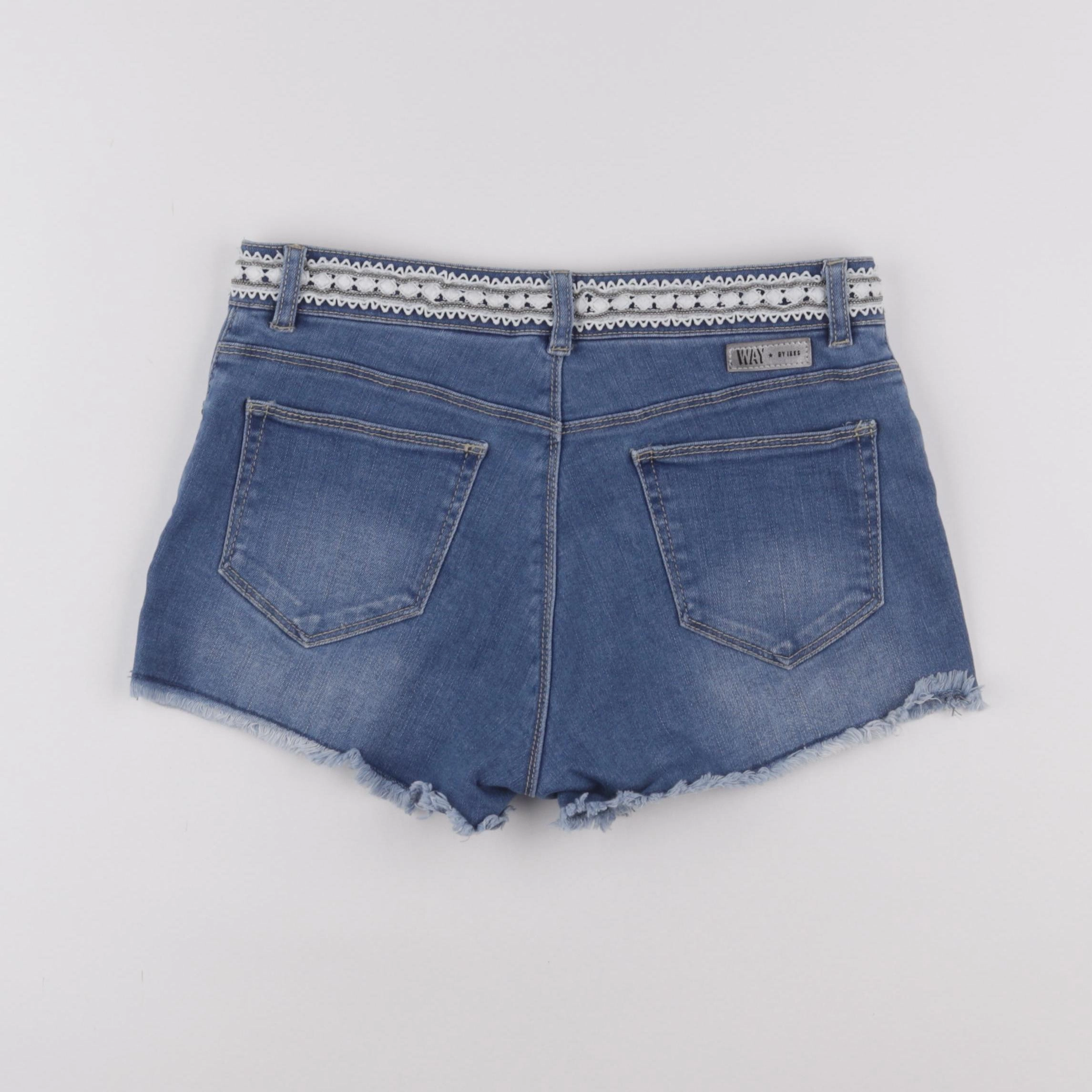 IKKS - short bleu - 16 ans