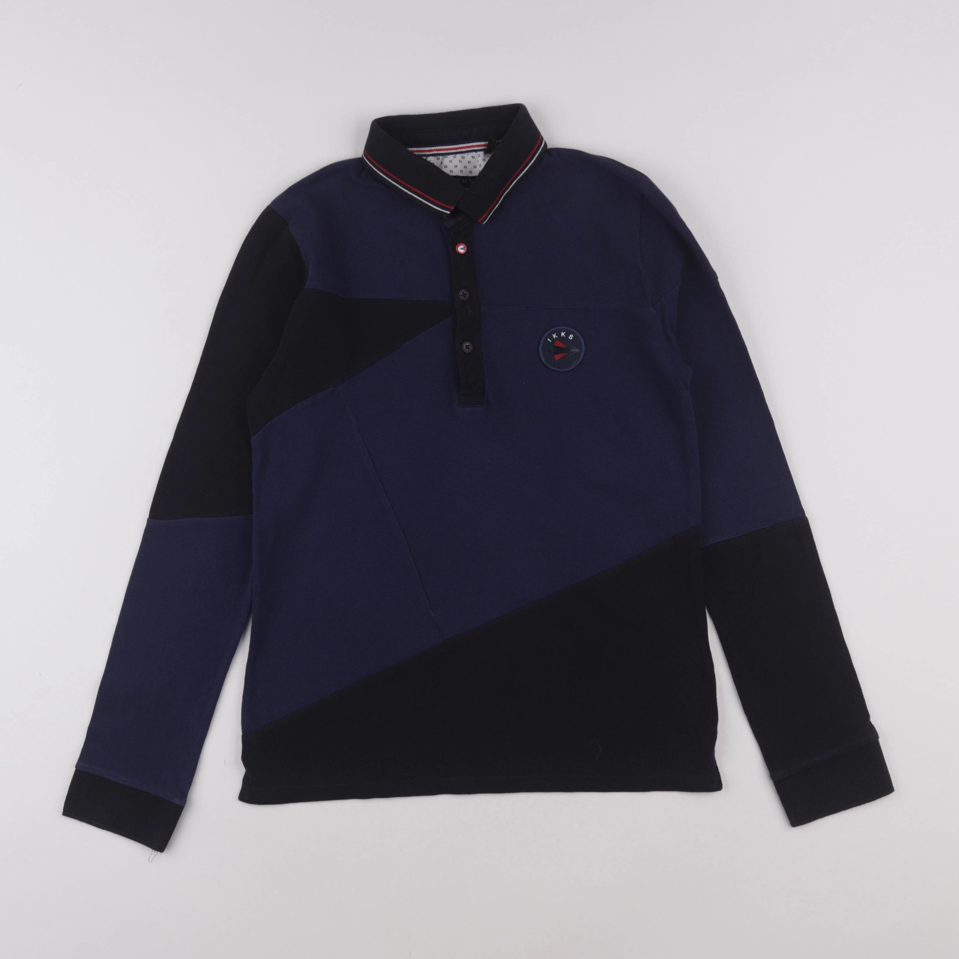IKKS - polo bleu - 12 ans
