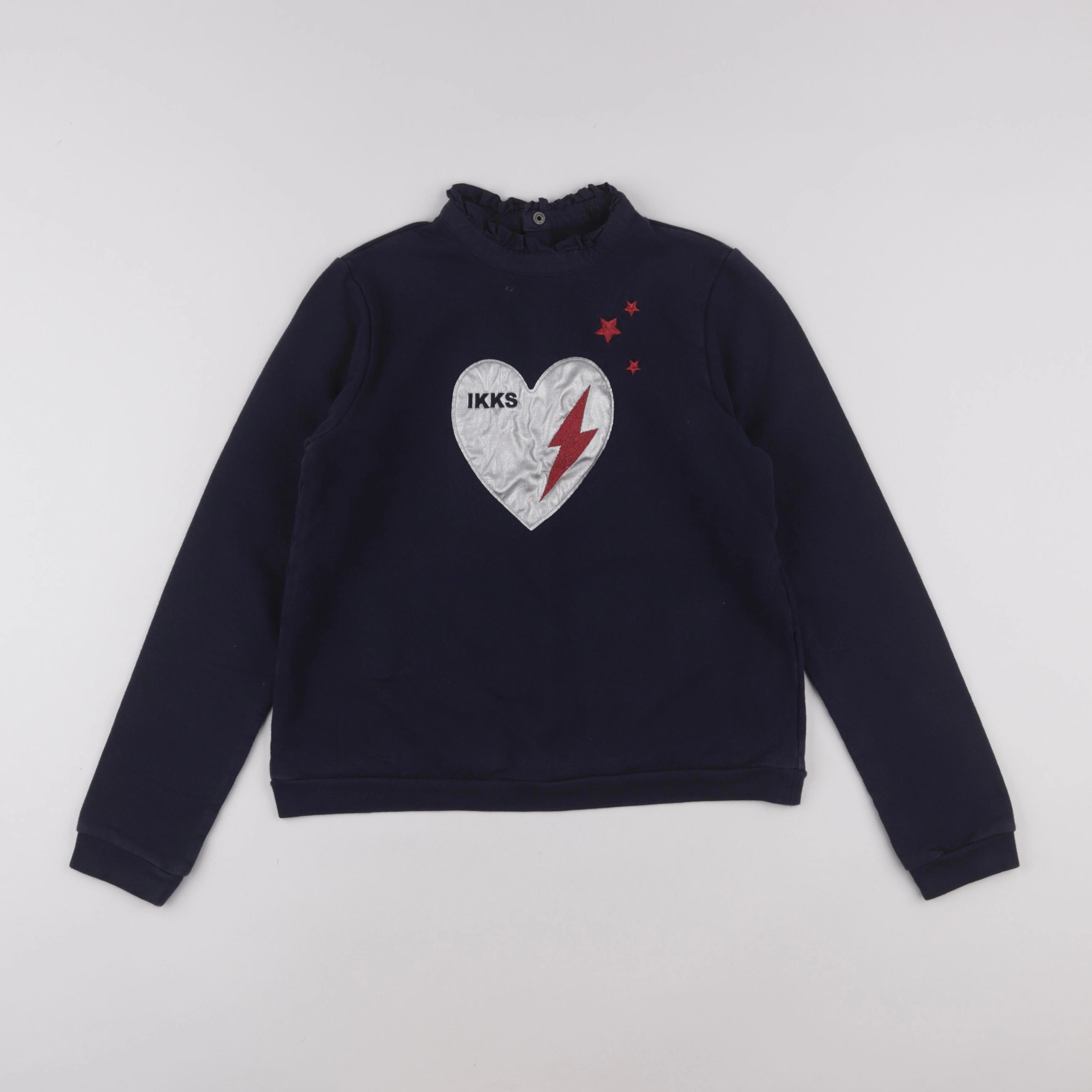 IKKS - sweat bleu - 14 ans