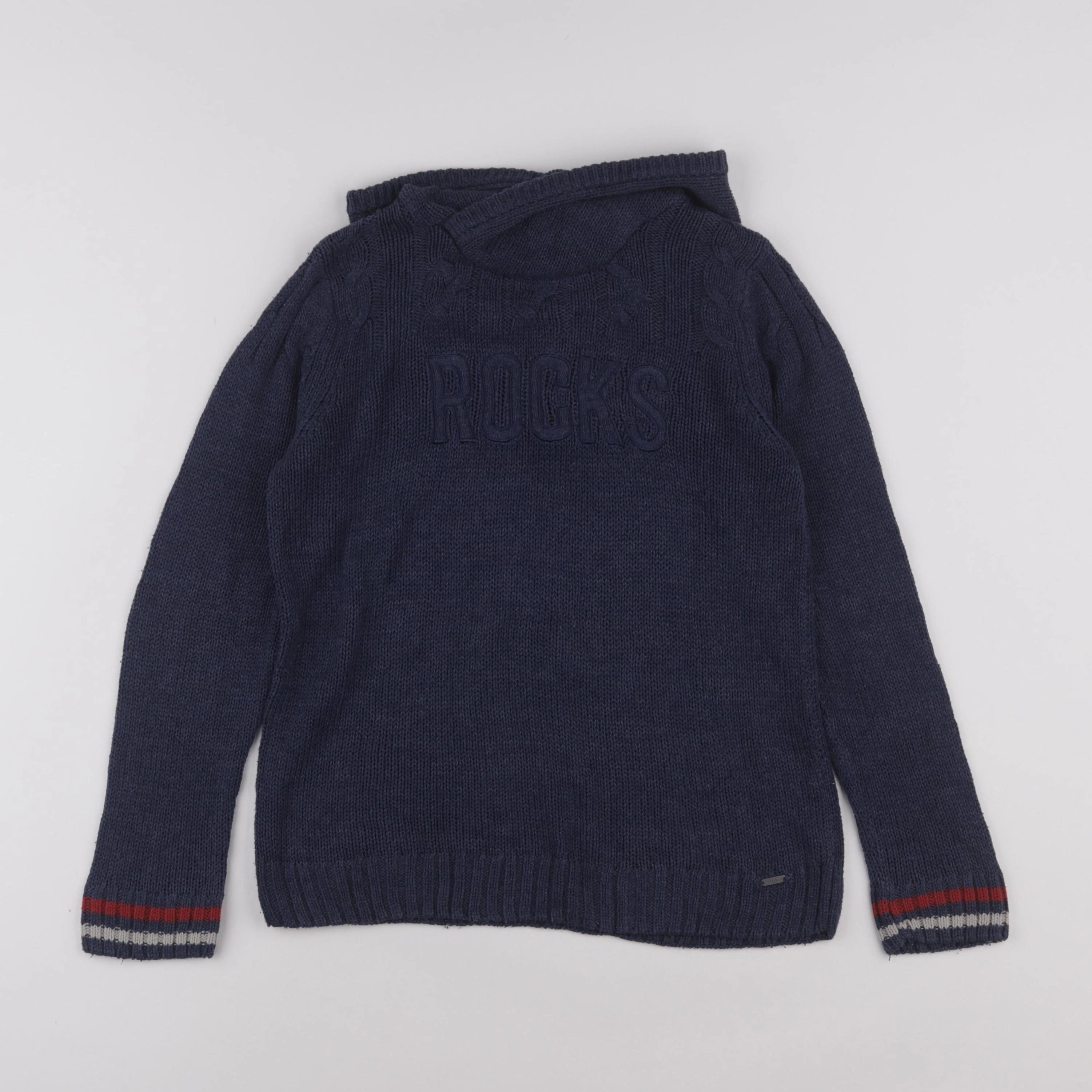 IKKS - pull bleu - 8 ans