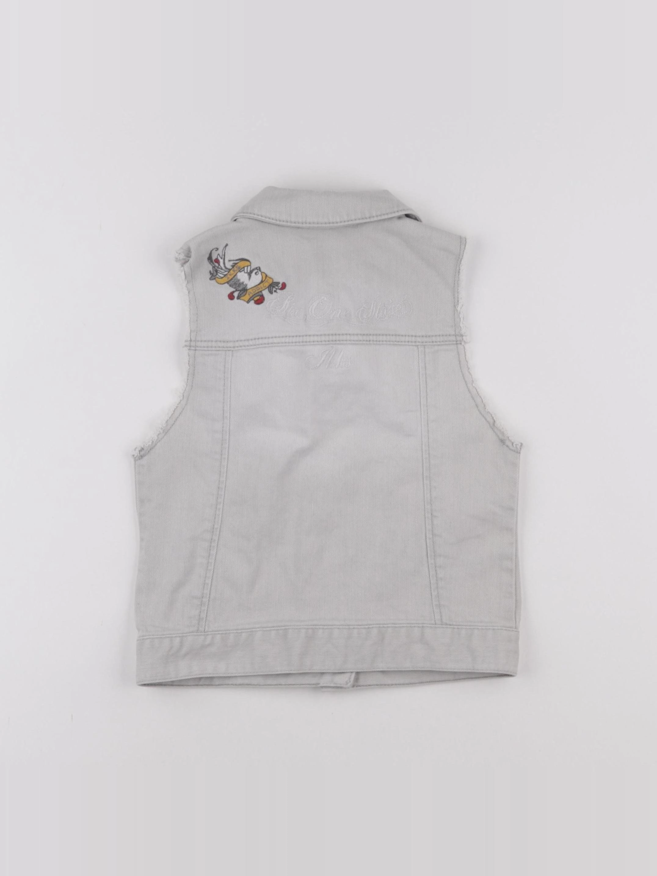IKKS - gilet gris - 8 ans