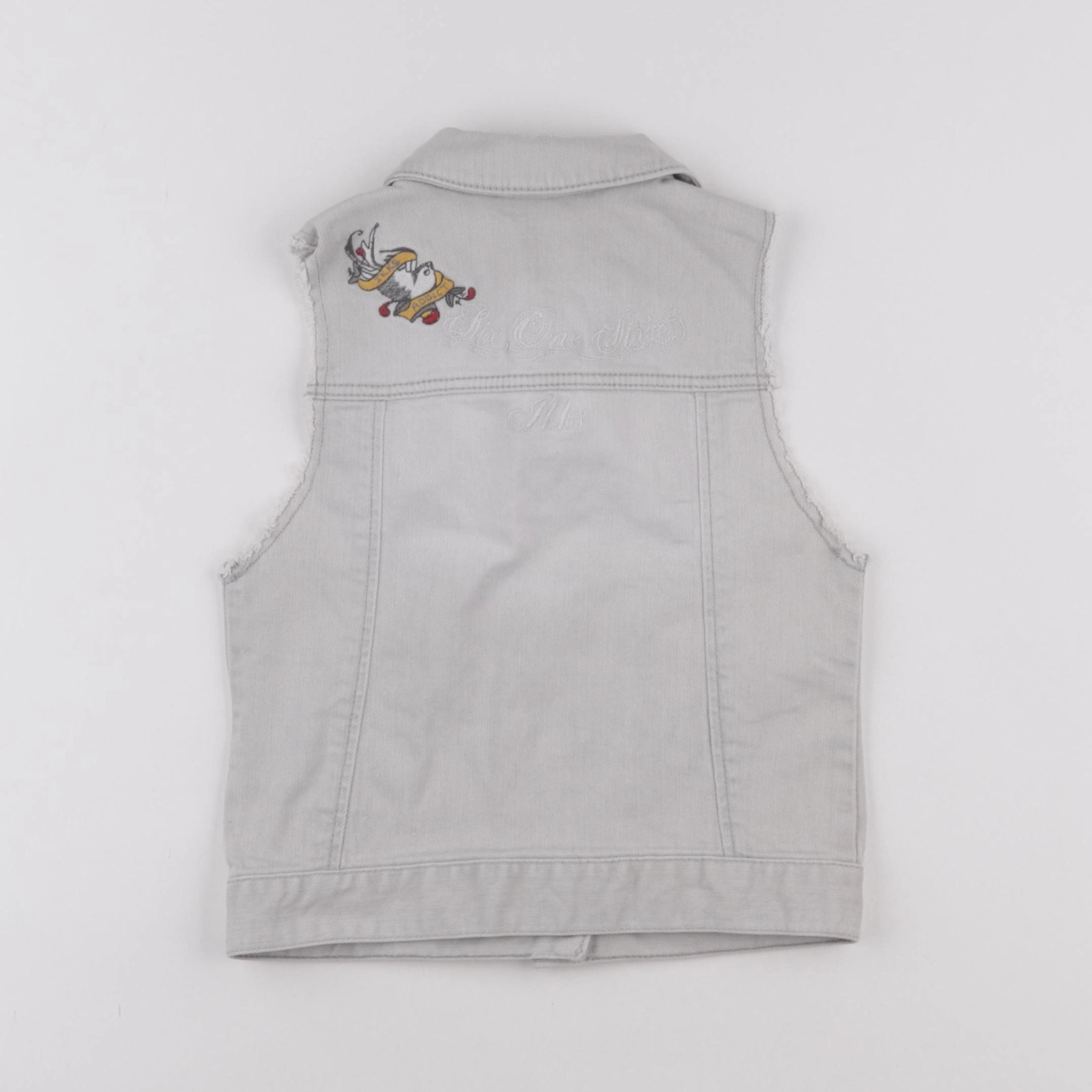 IKKS - gilet gris - 8 ans