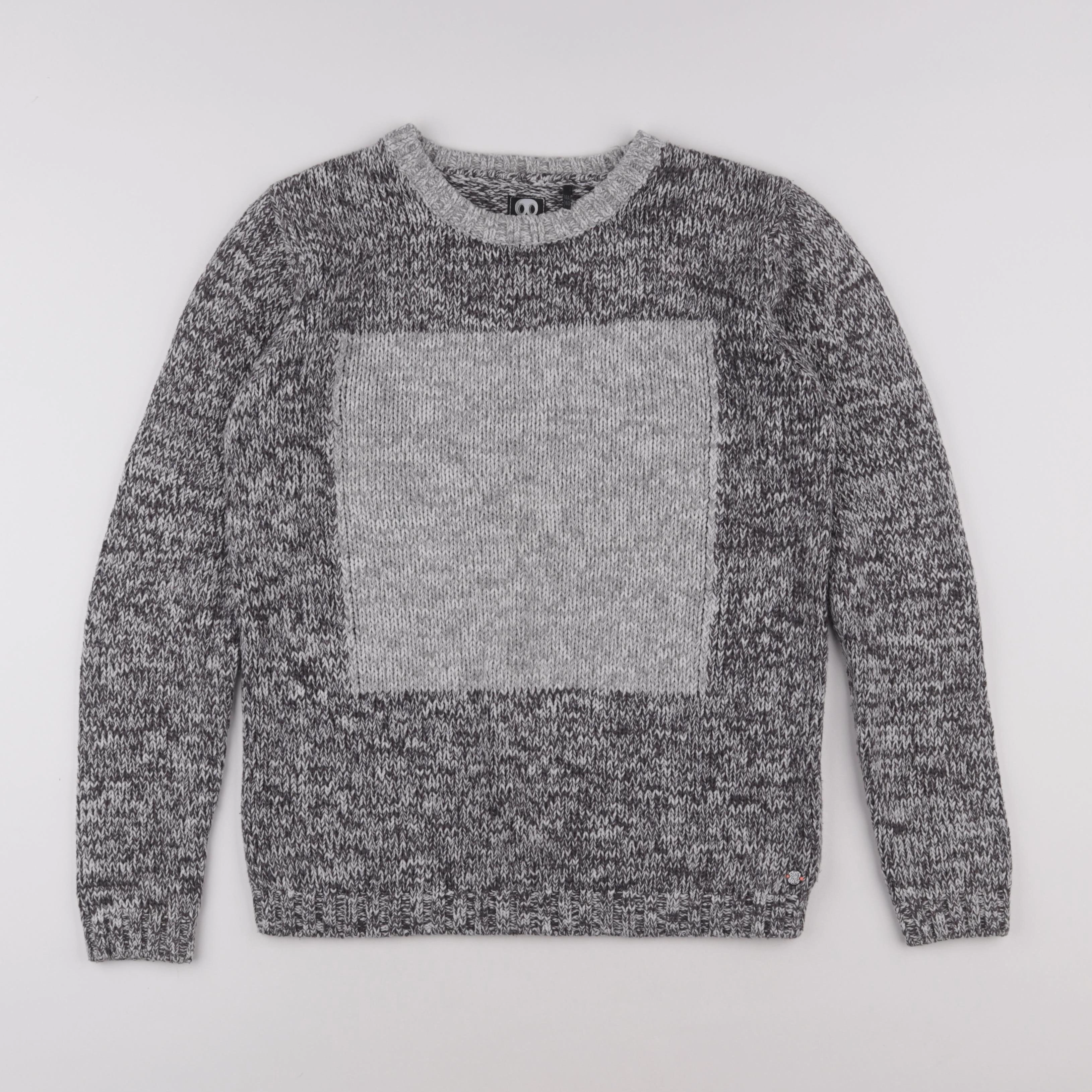 IKKS - pull gris - 14 ans
