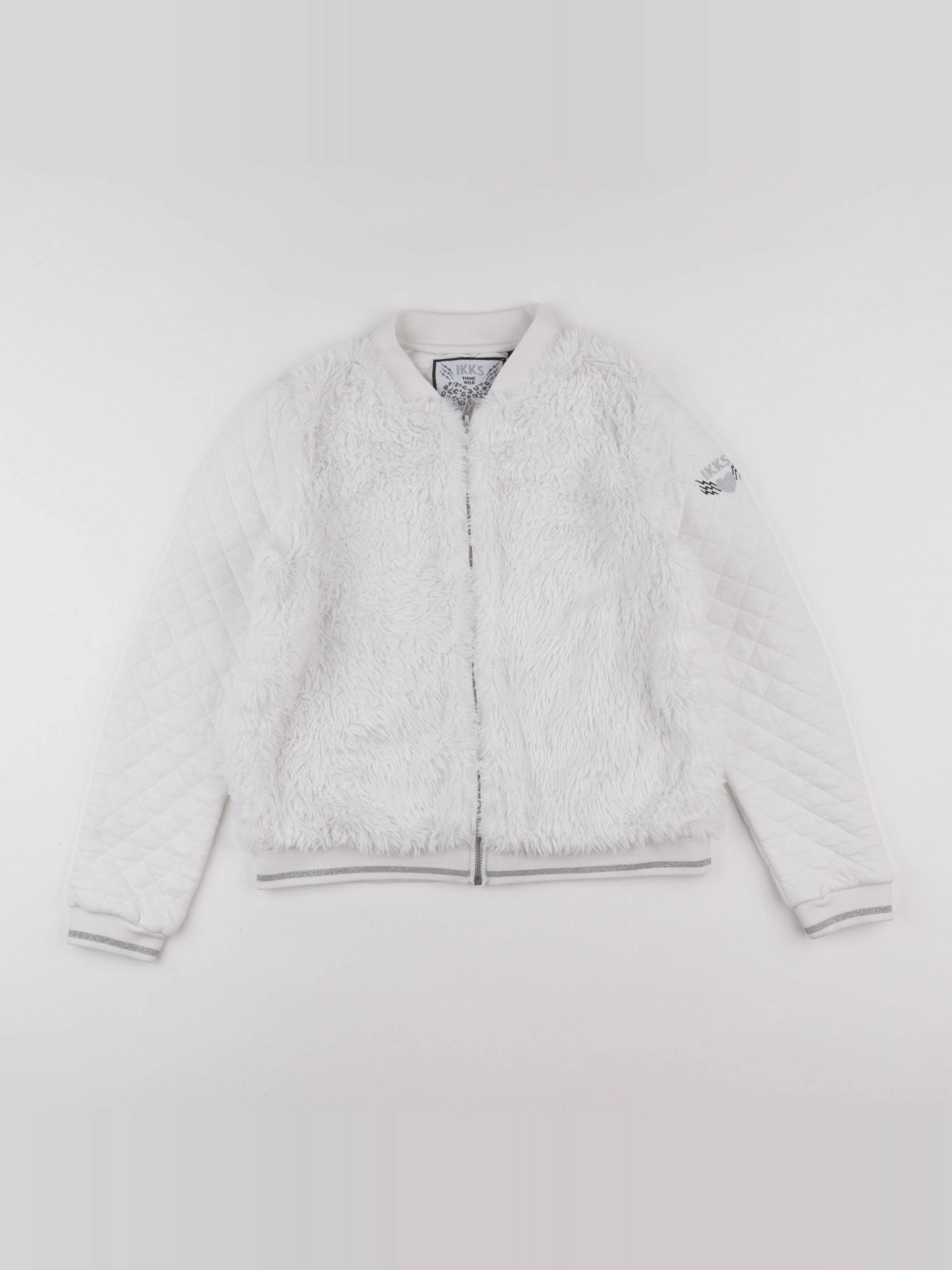 IKKS - polaire blanc - 12 ans