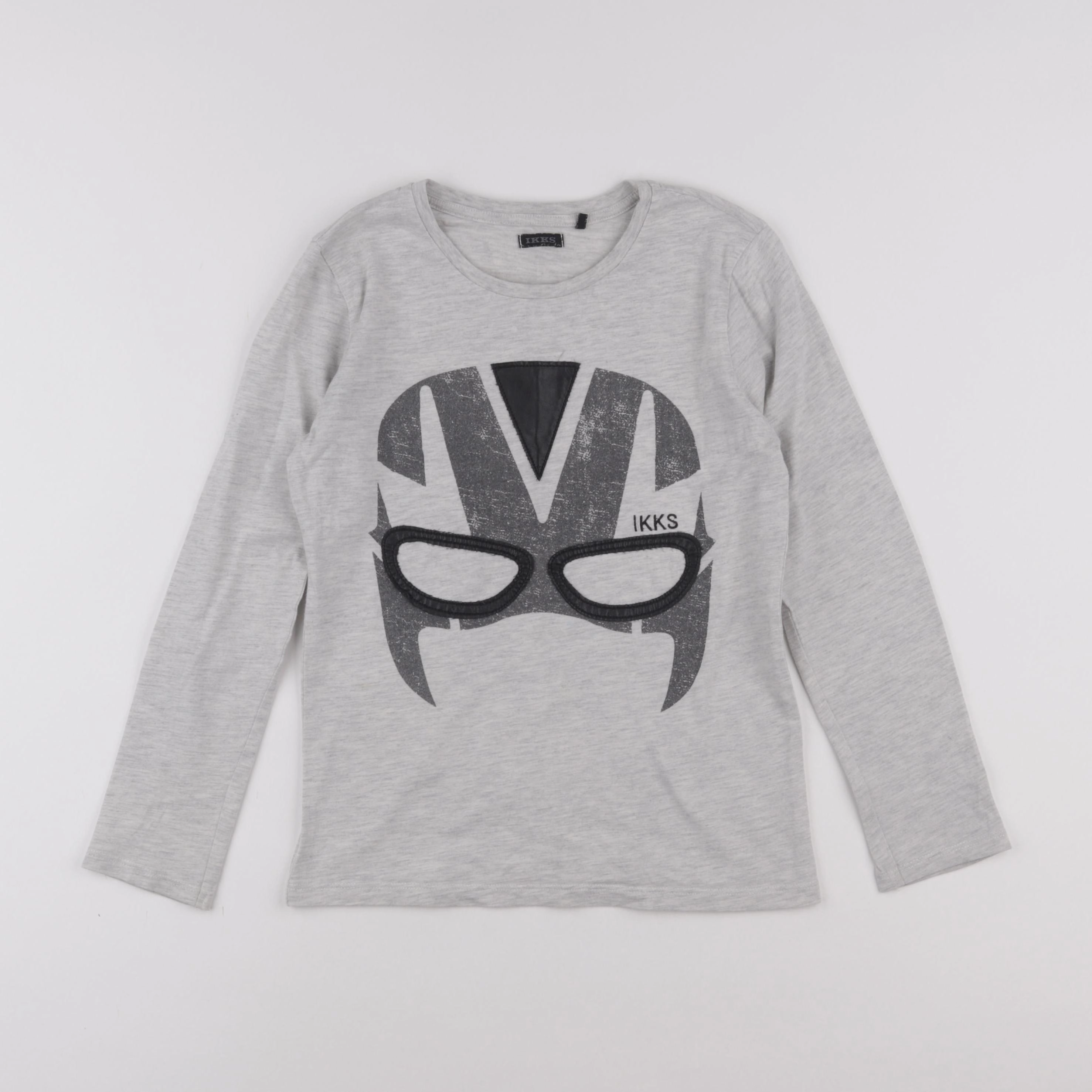 IKKS - tee-shirt gris - 8 ans
