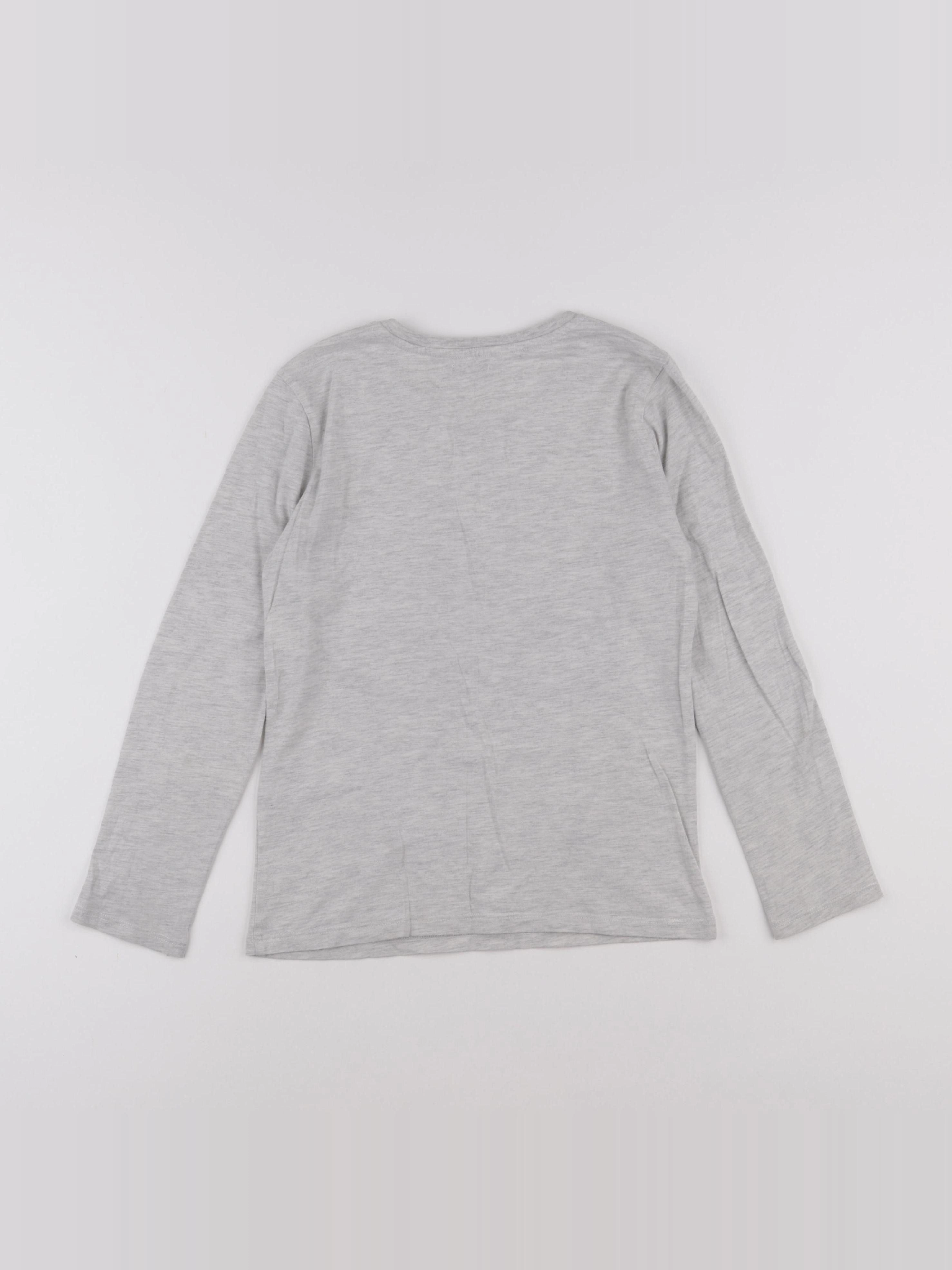 IKKS - tee-shirt gris - 8 ans