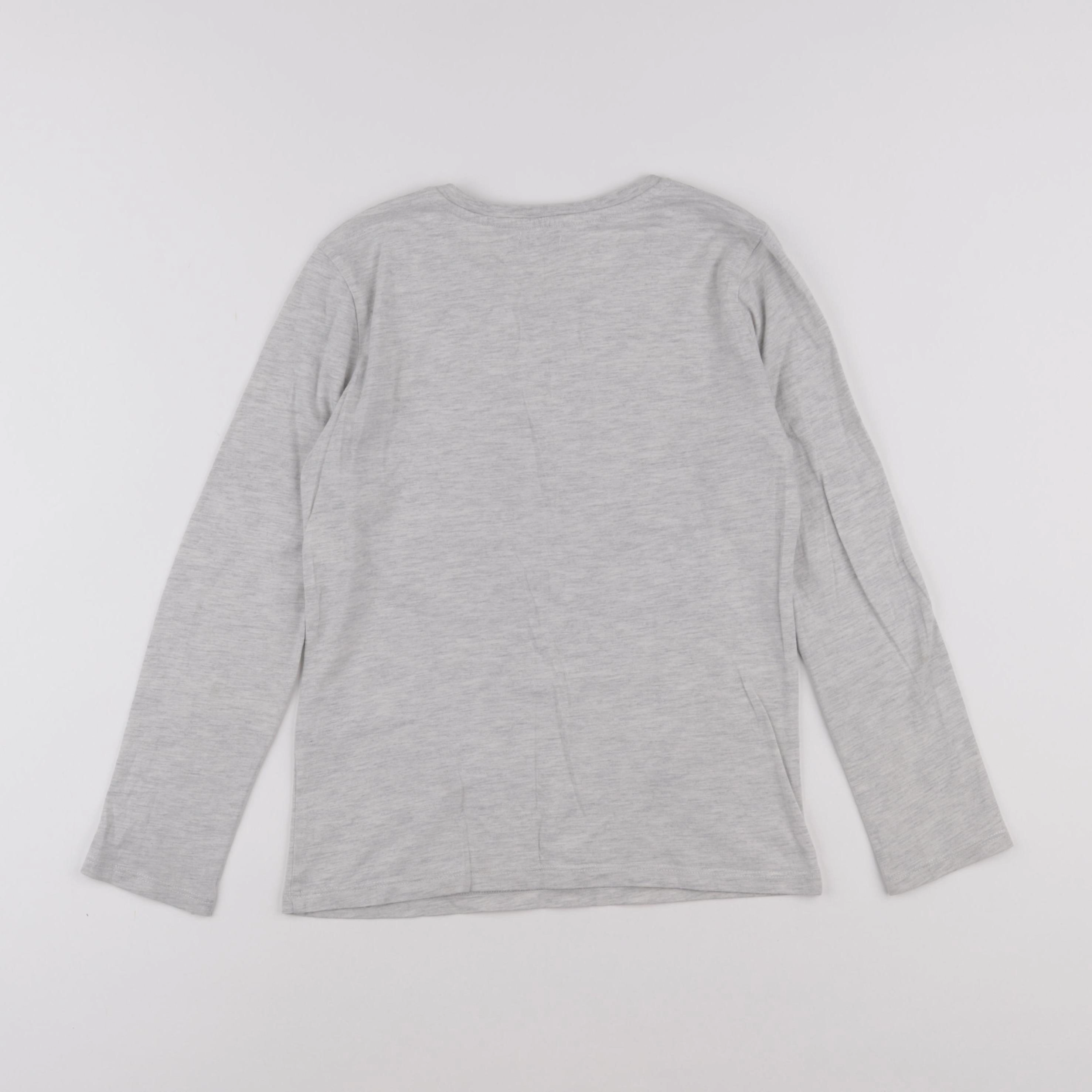 IKKS - tee-shirt gris - 8 ans