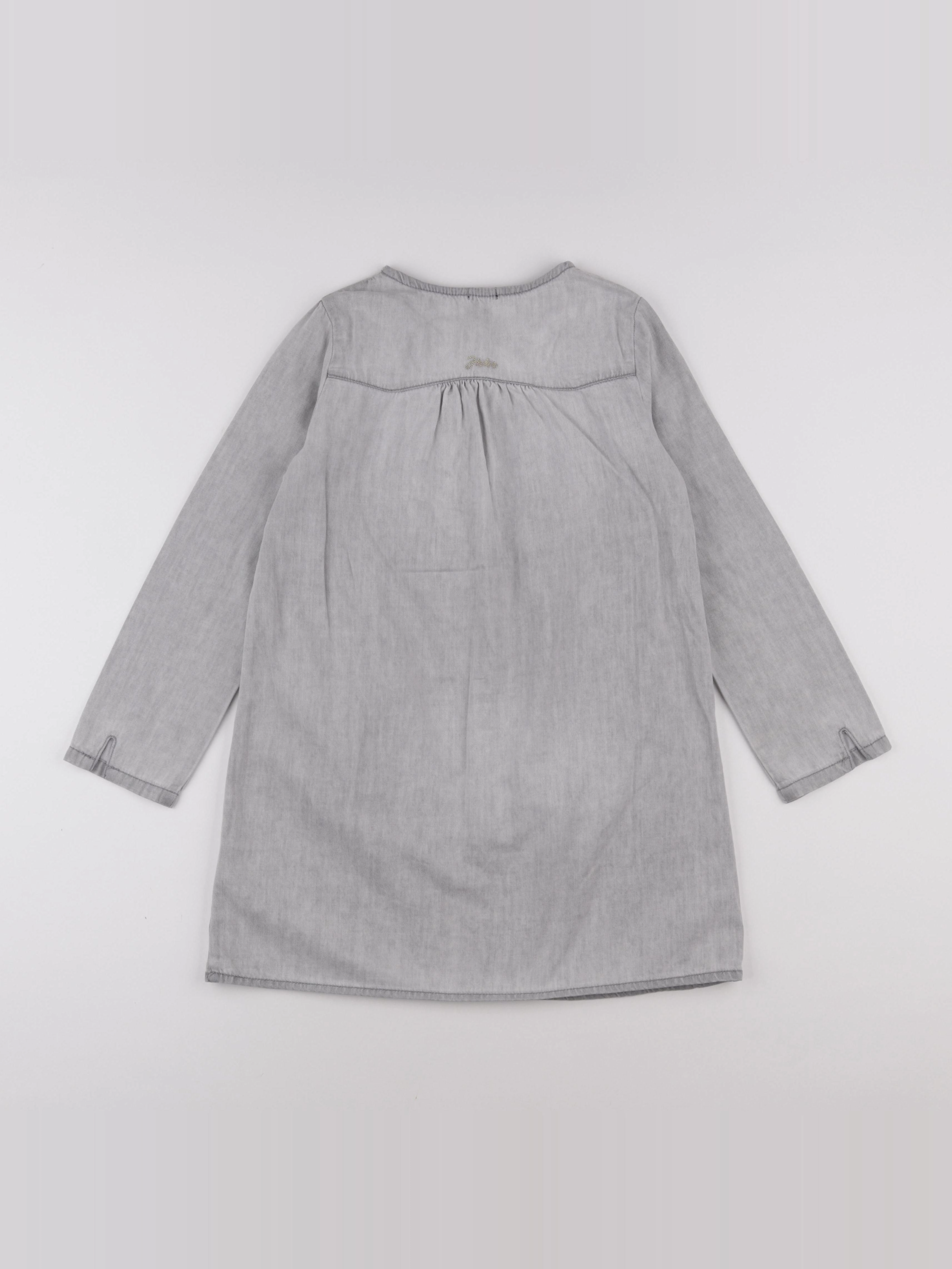IKKS - robe gris - 10 ans