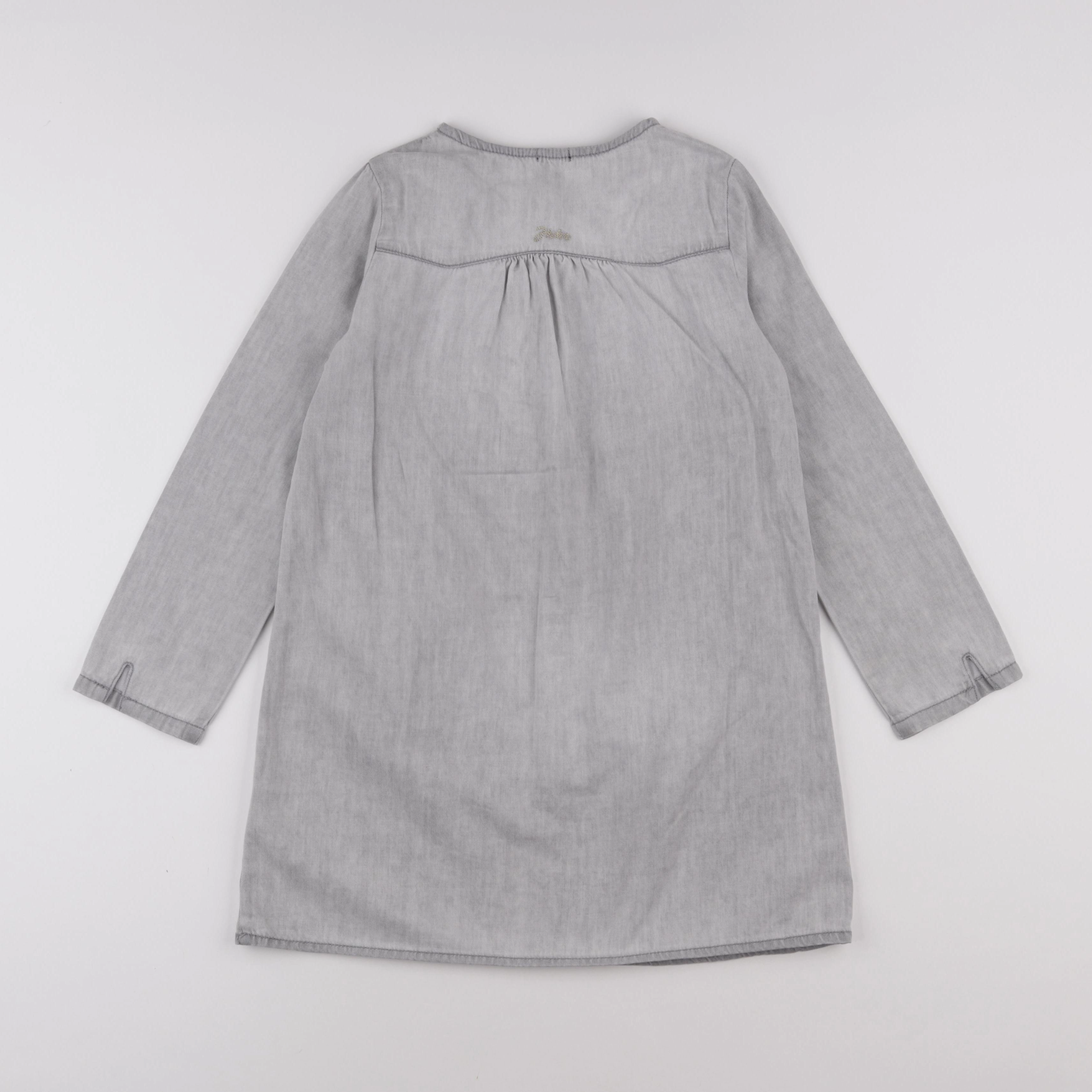 IKKS - robe gris - 10 ans