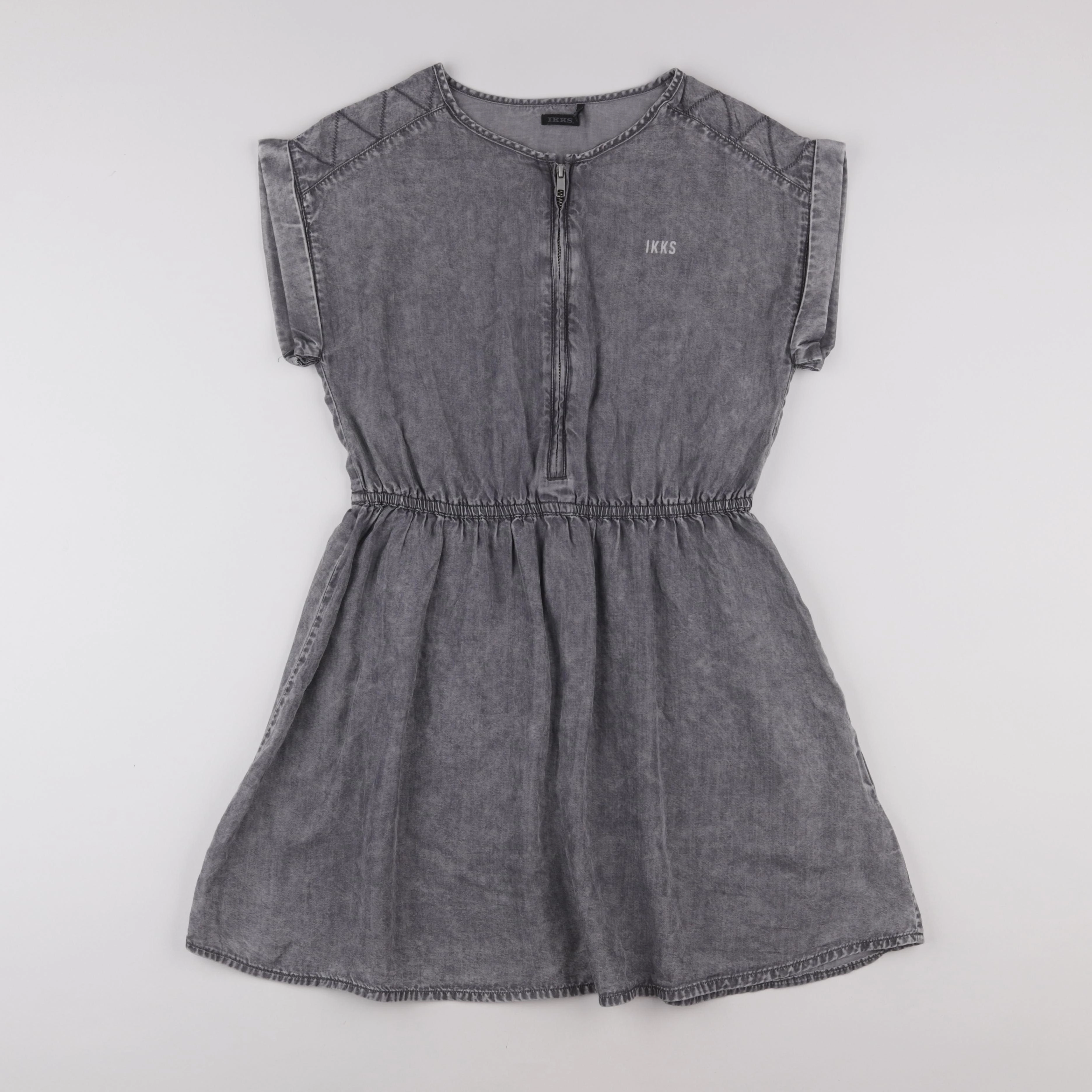 IKKS - robe gris - 14 ans