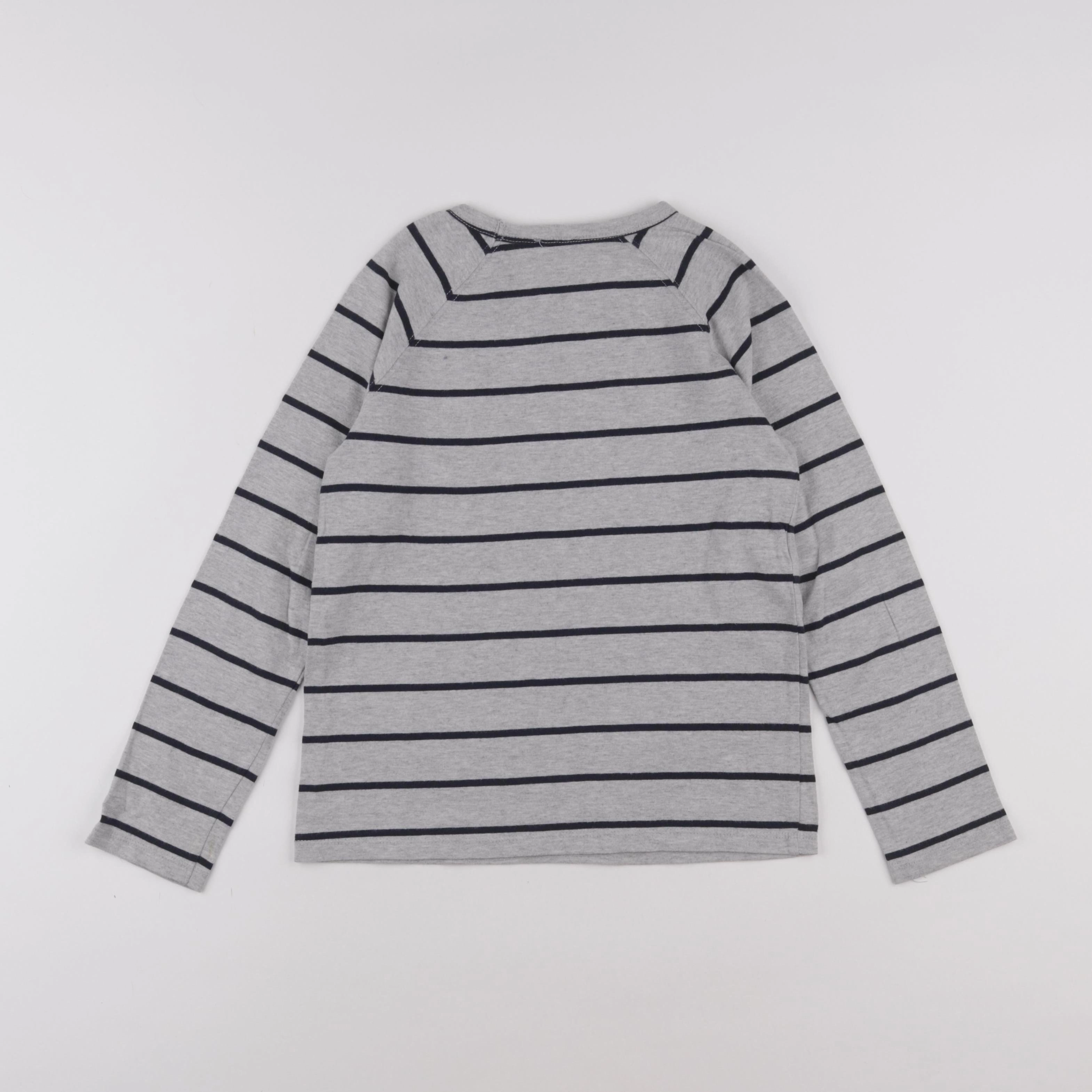 IKKS - tee-shirt gris - 8 ans