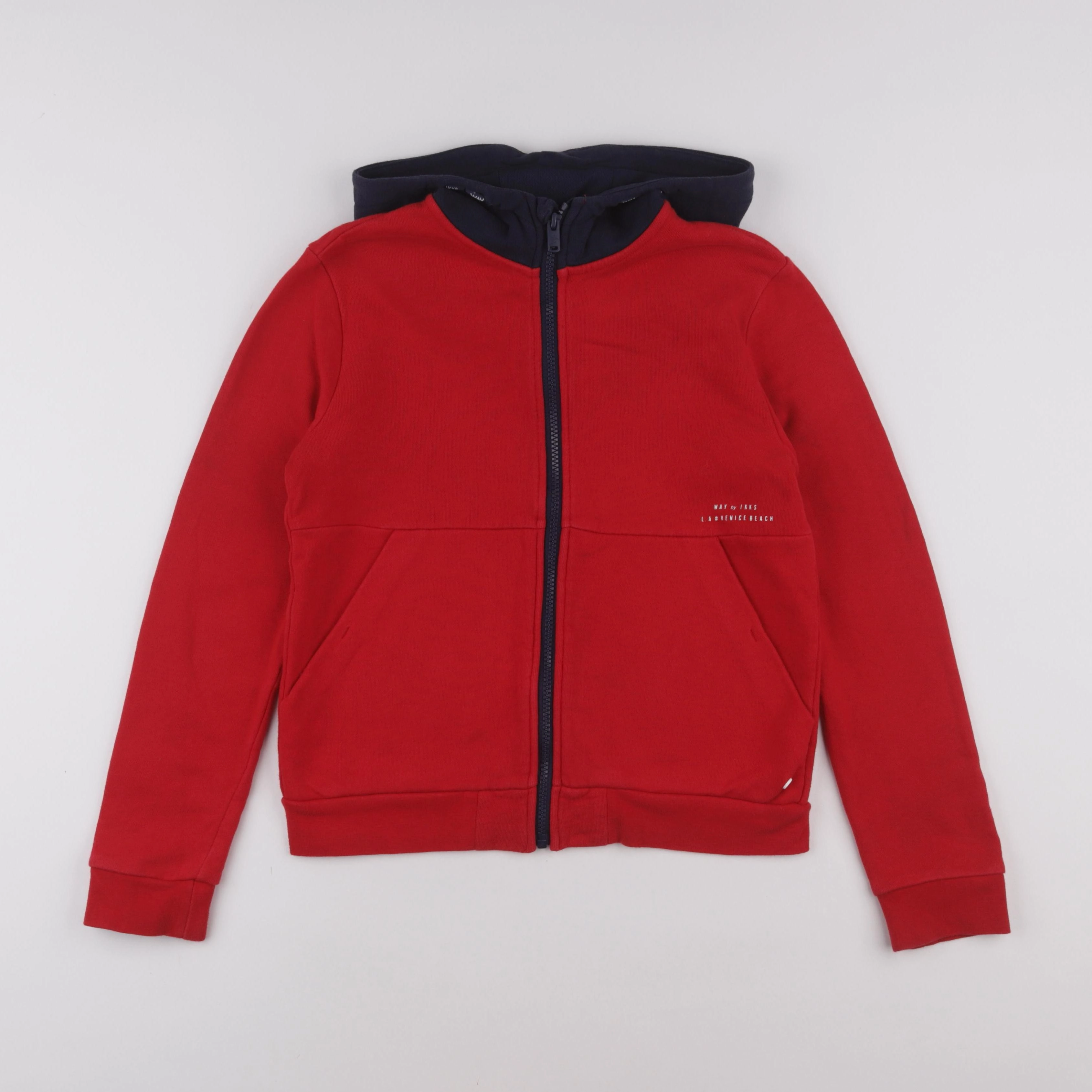 IKKS - sweat rouge - 12 ans