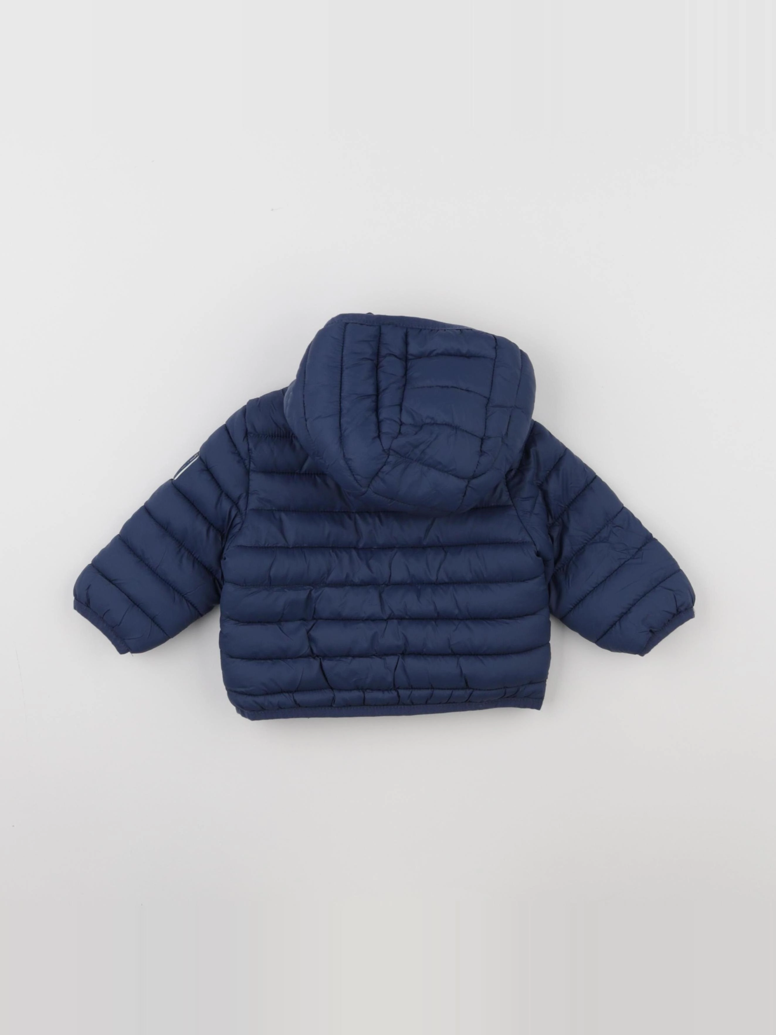 Vertbaudet - doudoune bleu - 6 mois