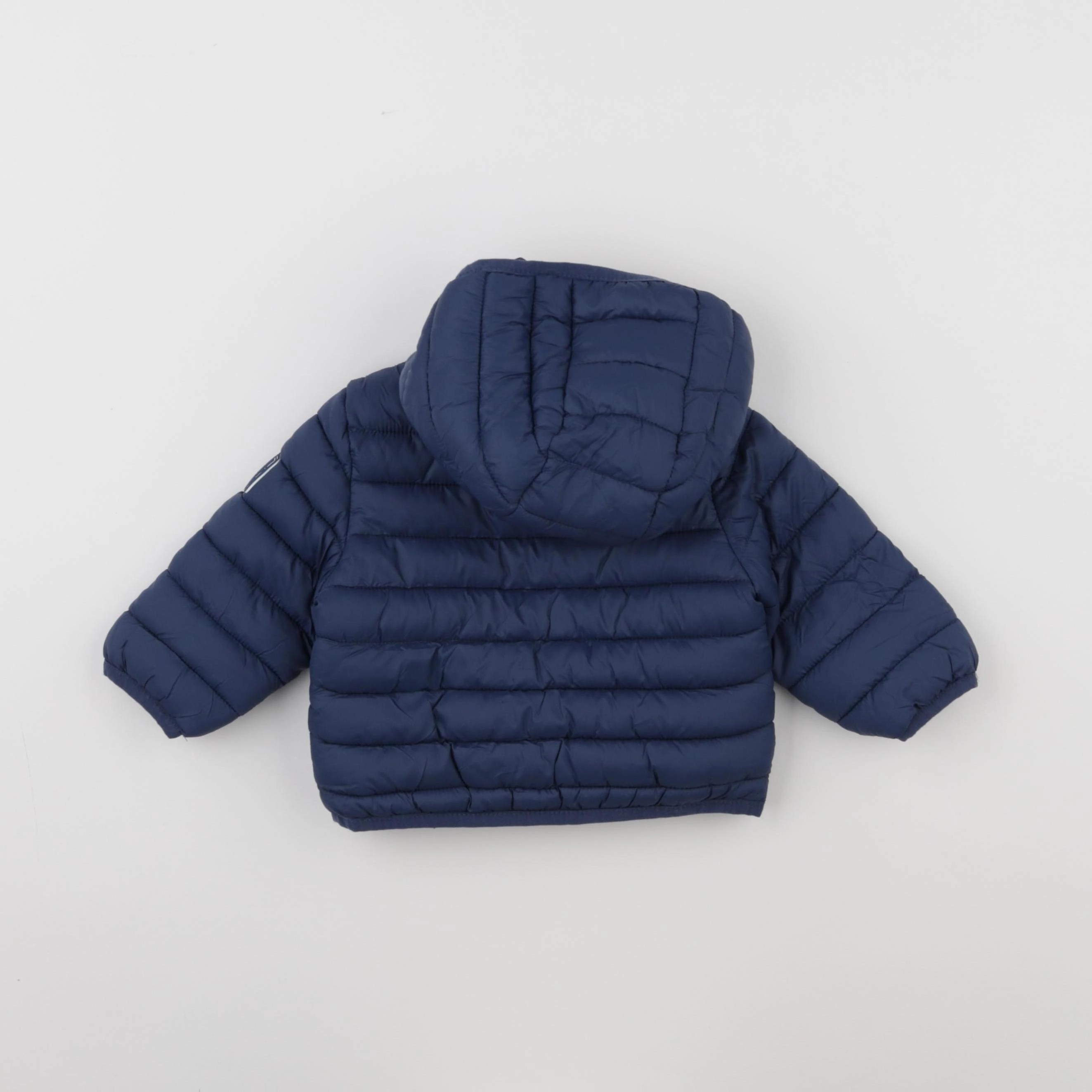 Vertbaudet - doudoune bleu - 6 mois