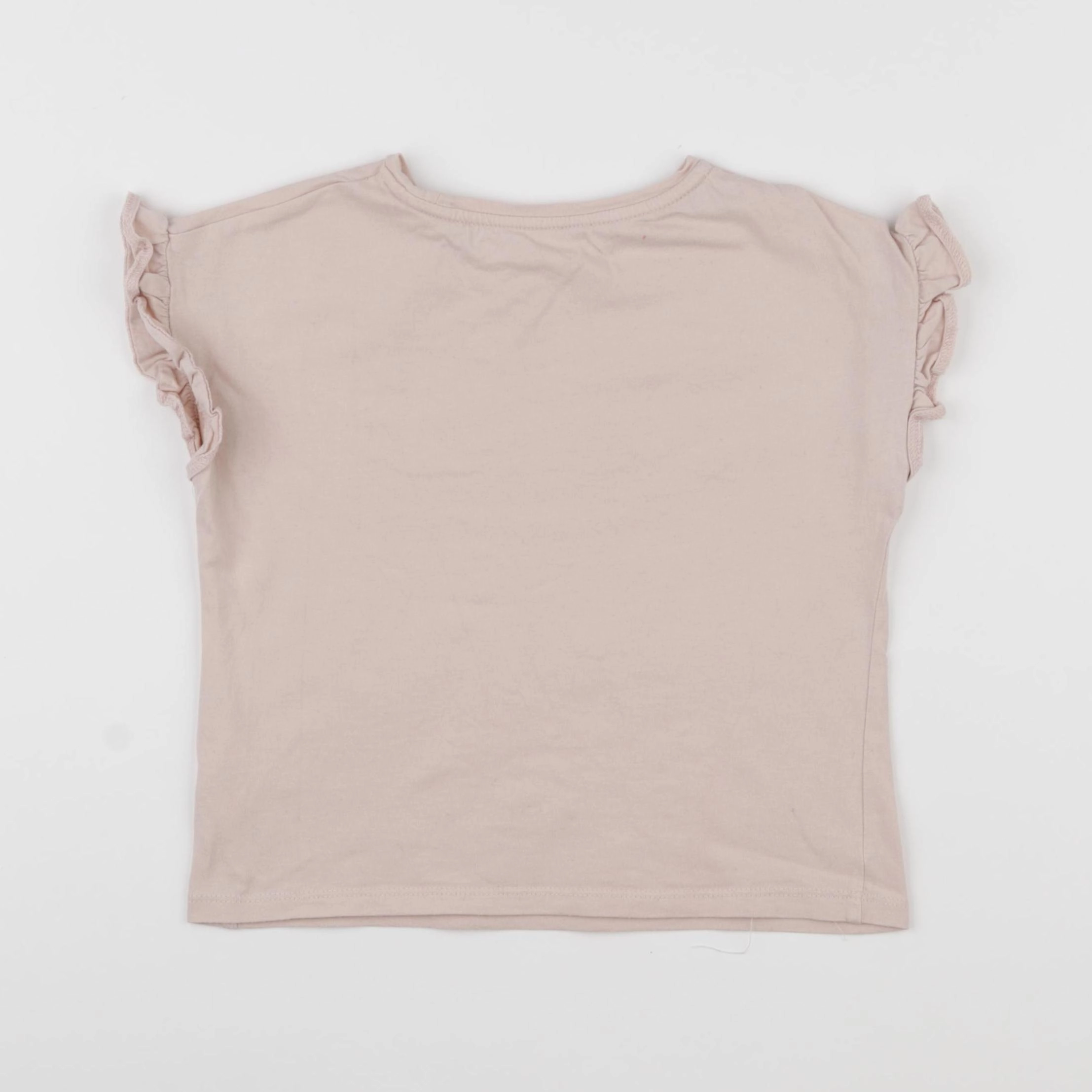Vertbaudet - tee-shirt rose - 7 ans