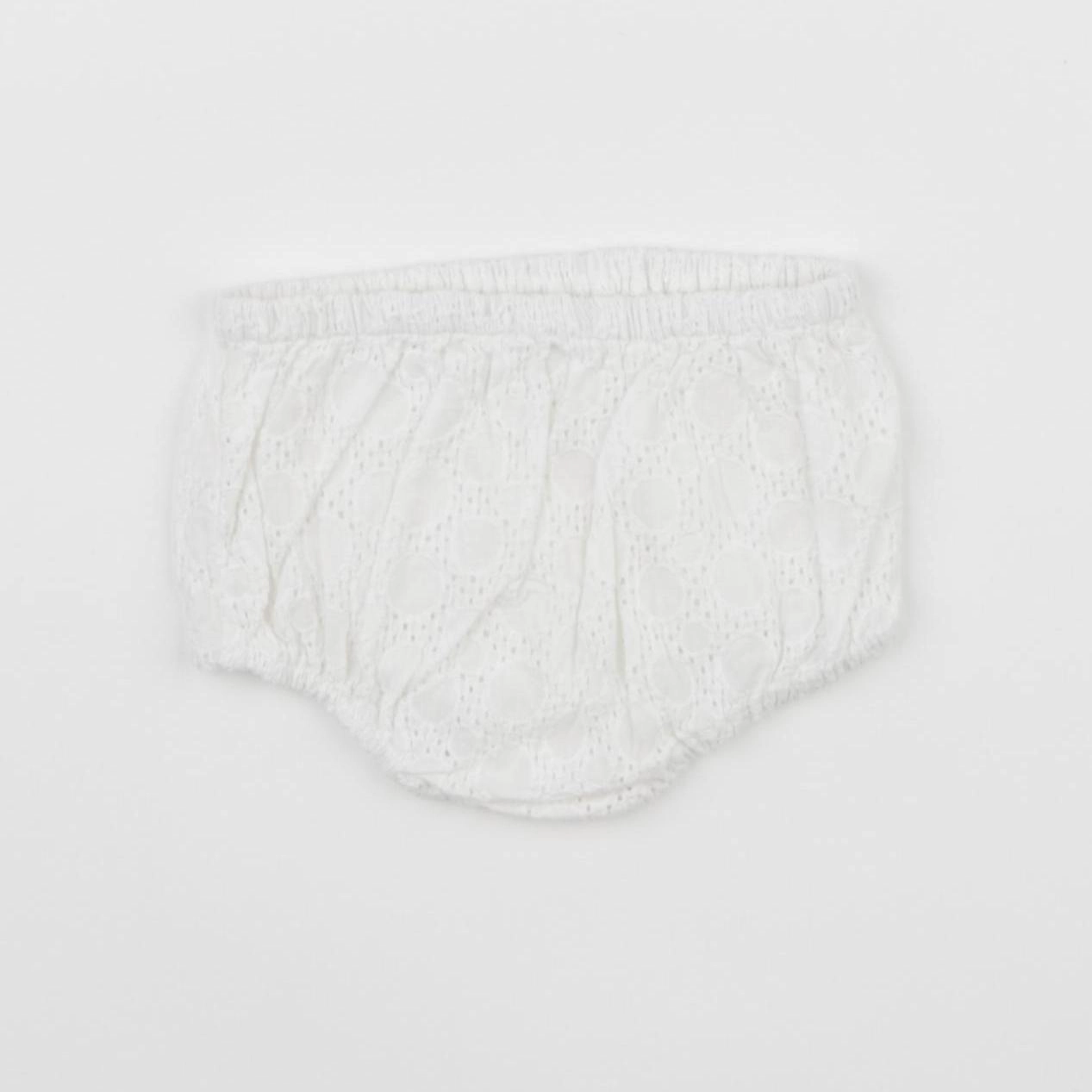 Boutchou - bloomer blanc - 6 mois