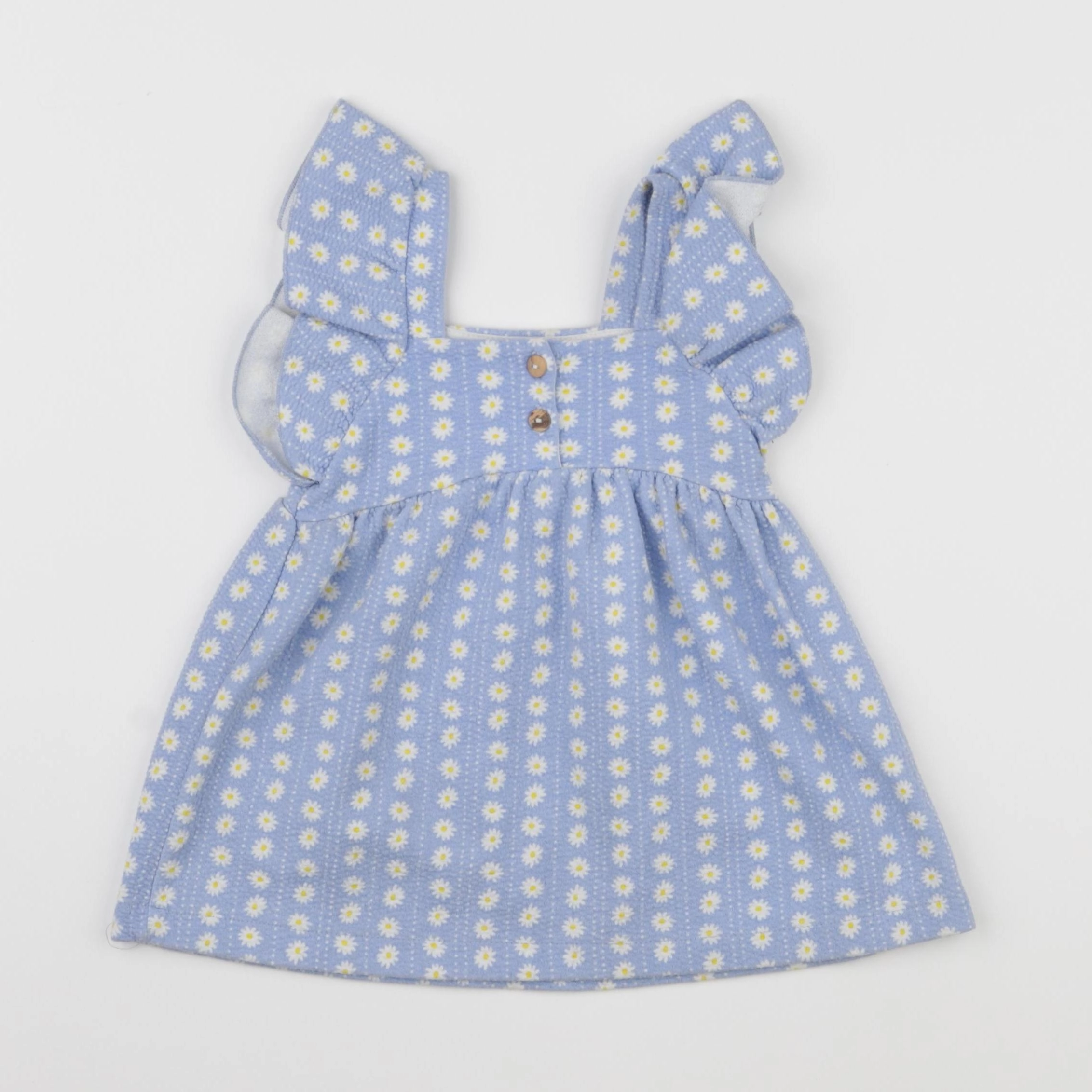 Zara - robe bleu - 12/18 mois