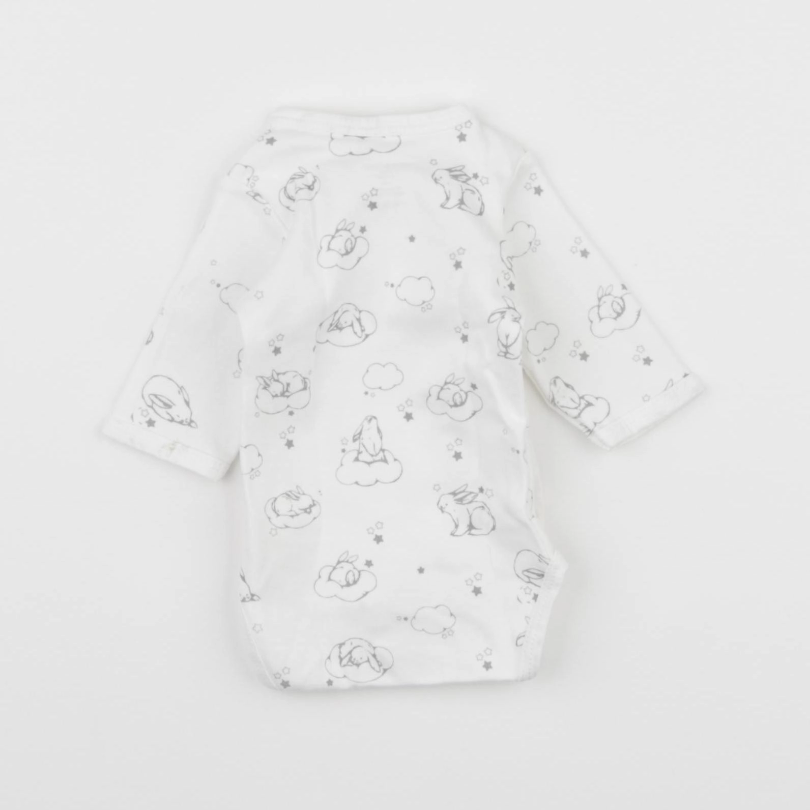 Envie de Fraise - body blanc - 0/3 mois