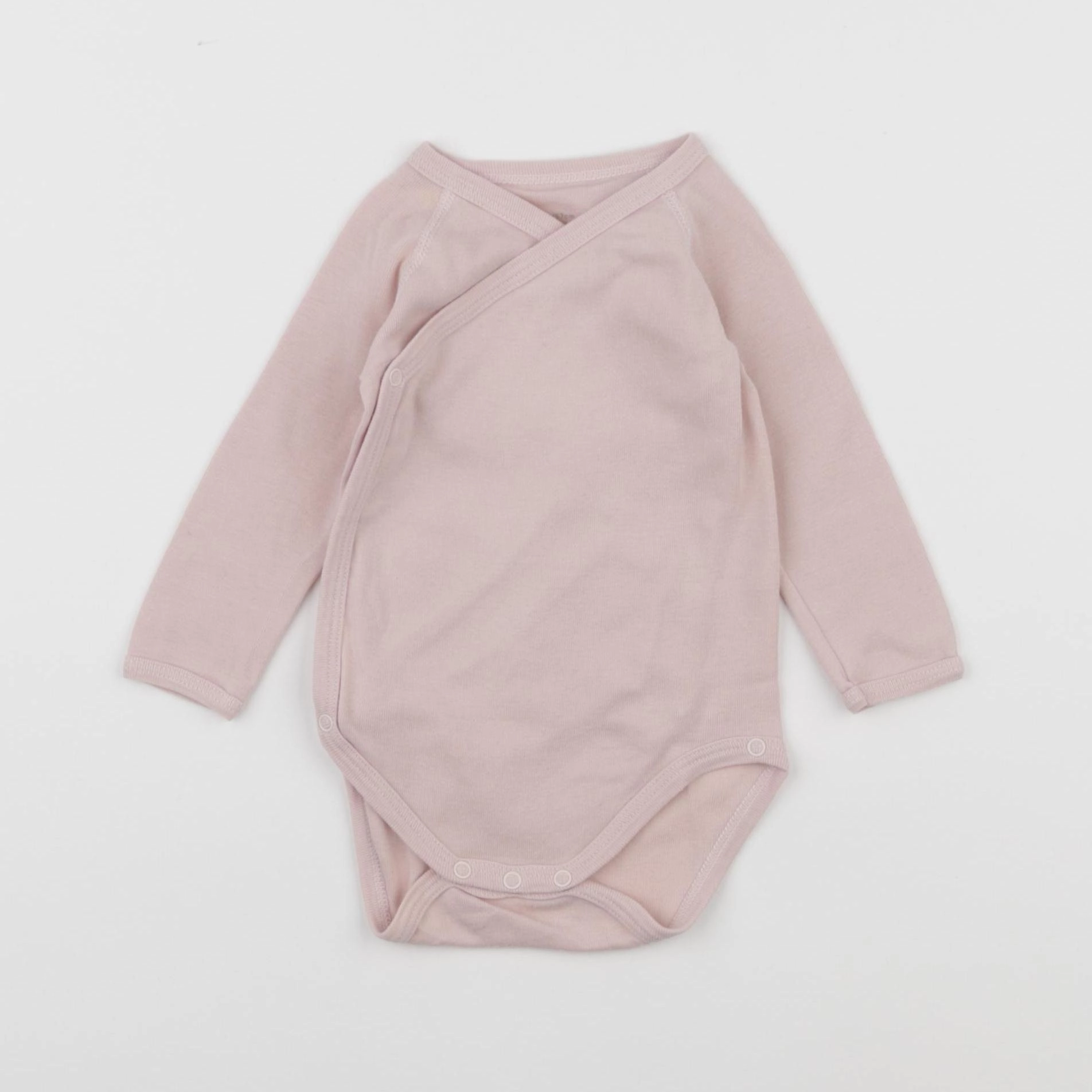 Petit Bateau - body rose - 6 mois