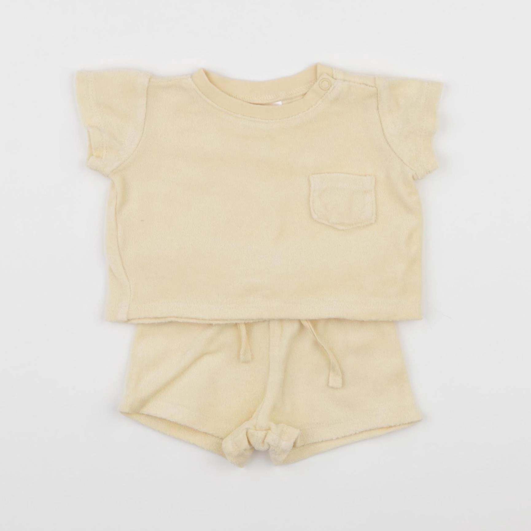 H&M - ensemble jaune - 0/1 mois