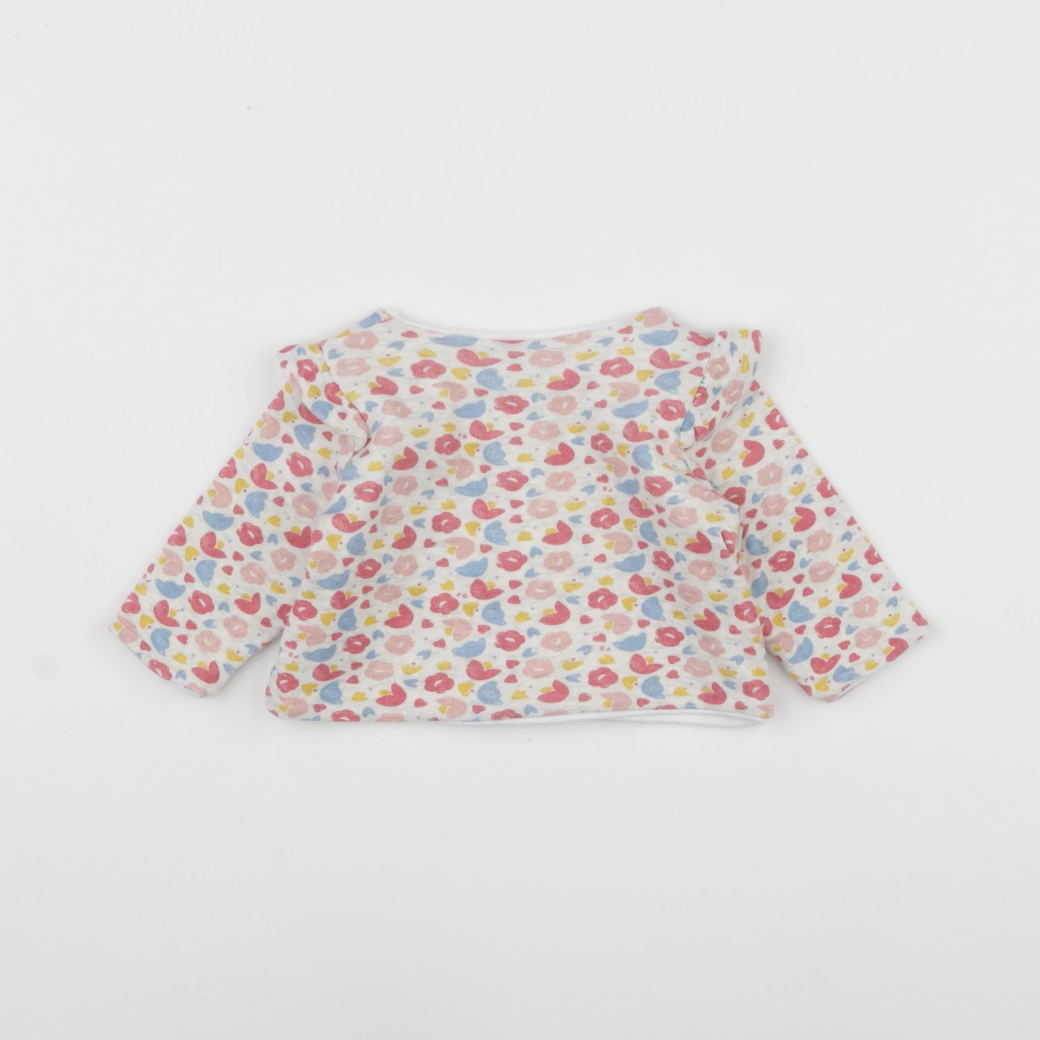 Petit Bateau - sweat multicolore - 3 mois