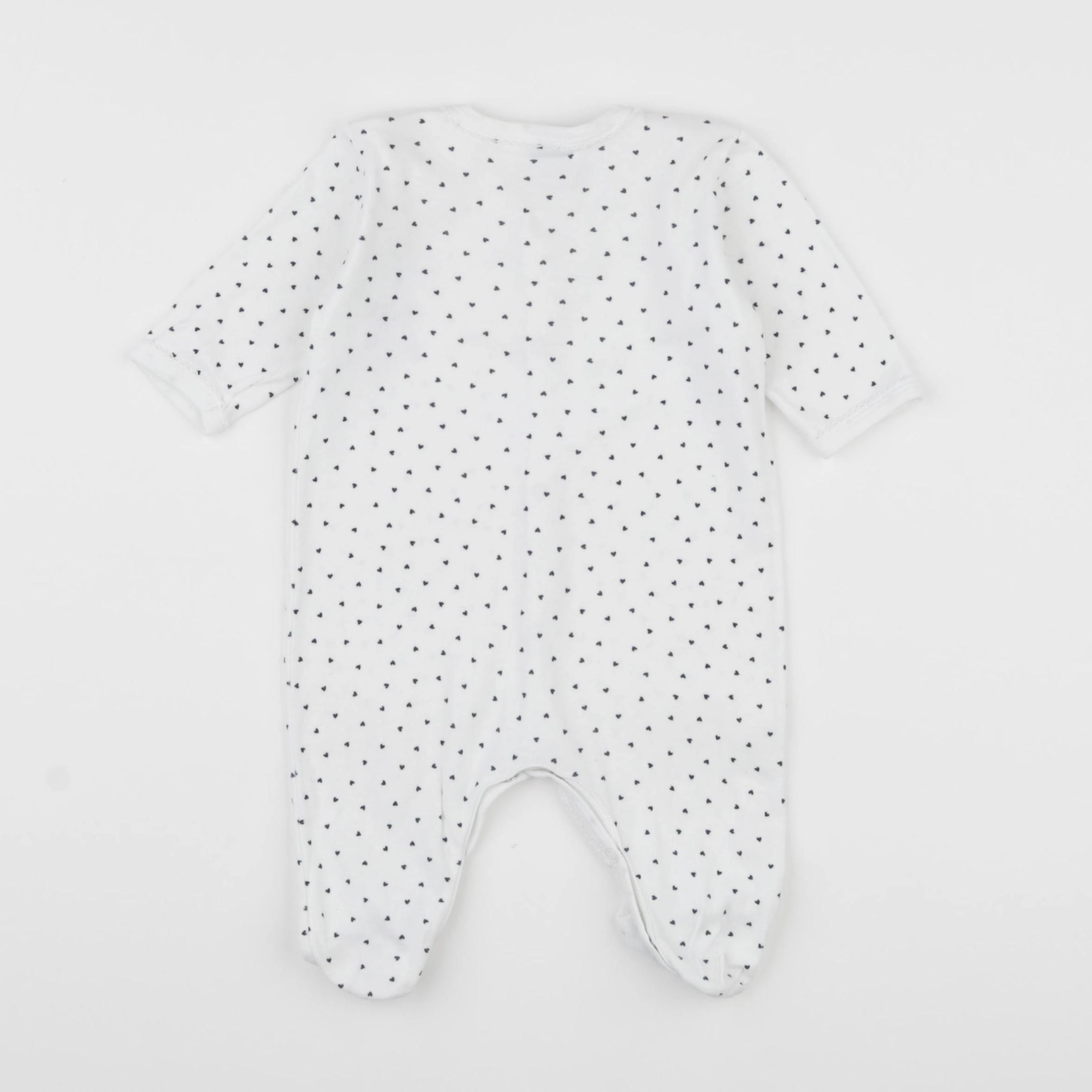 Petit Bateau - pyjama blanc - 3 mois