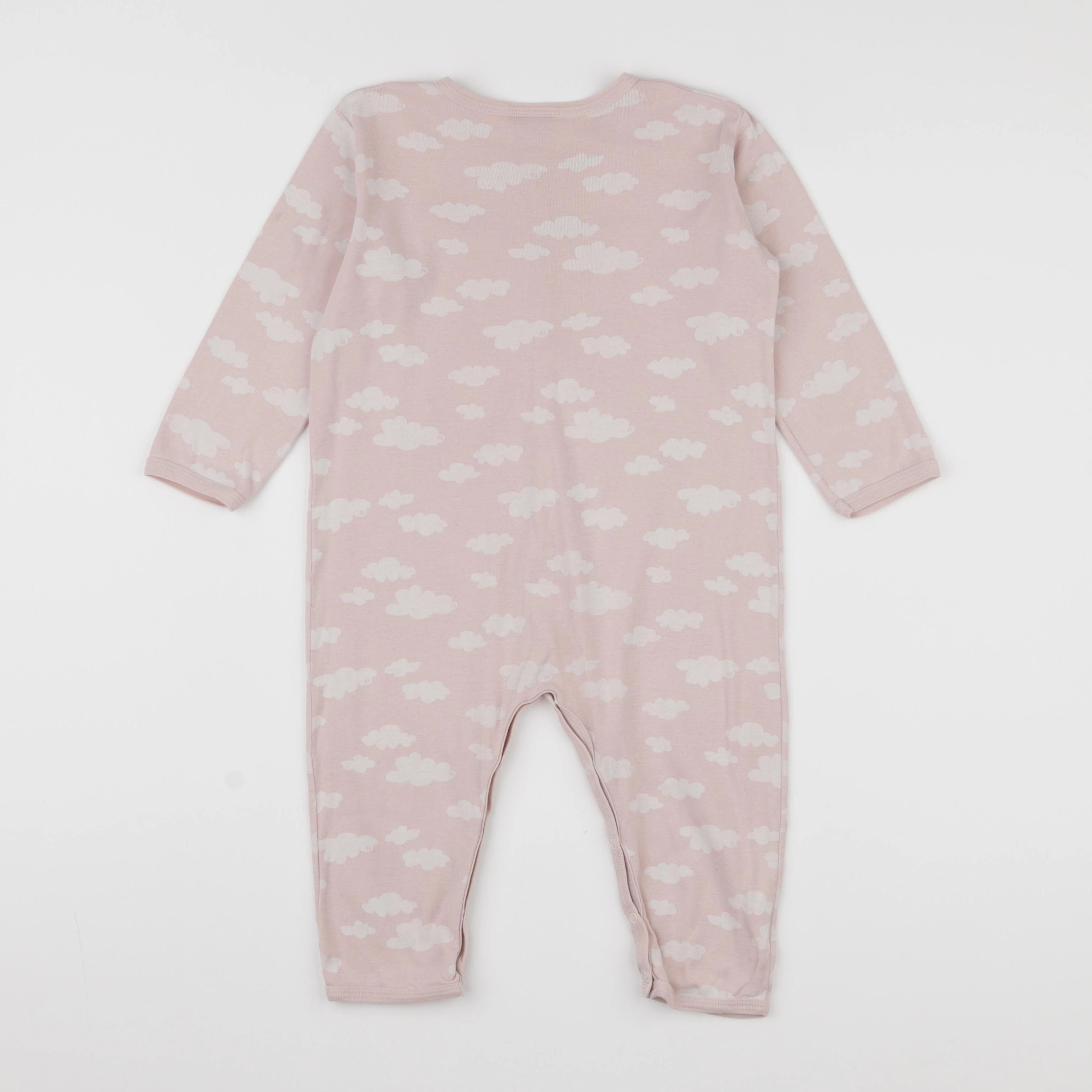 Petit Bateau - pyjama coton rose - 24 mois