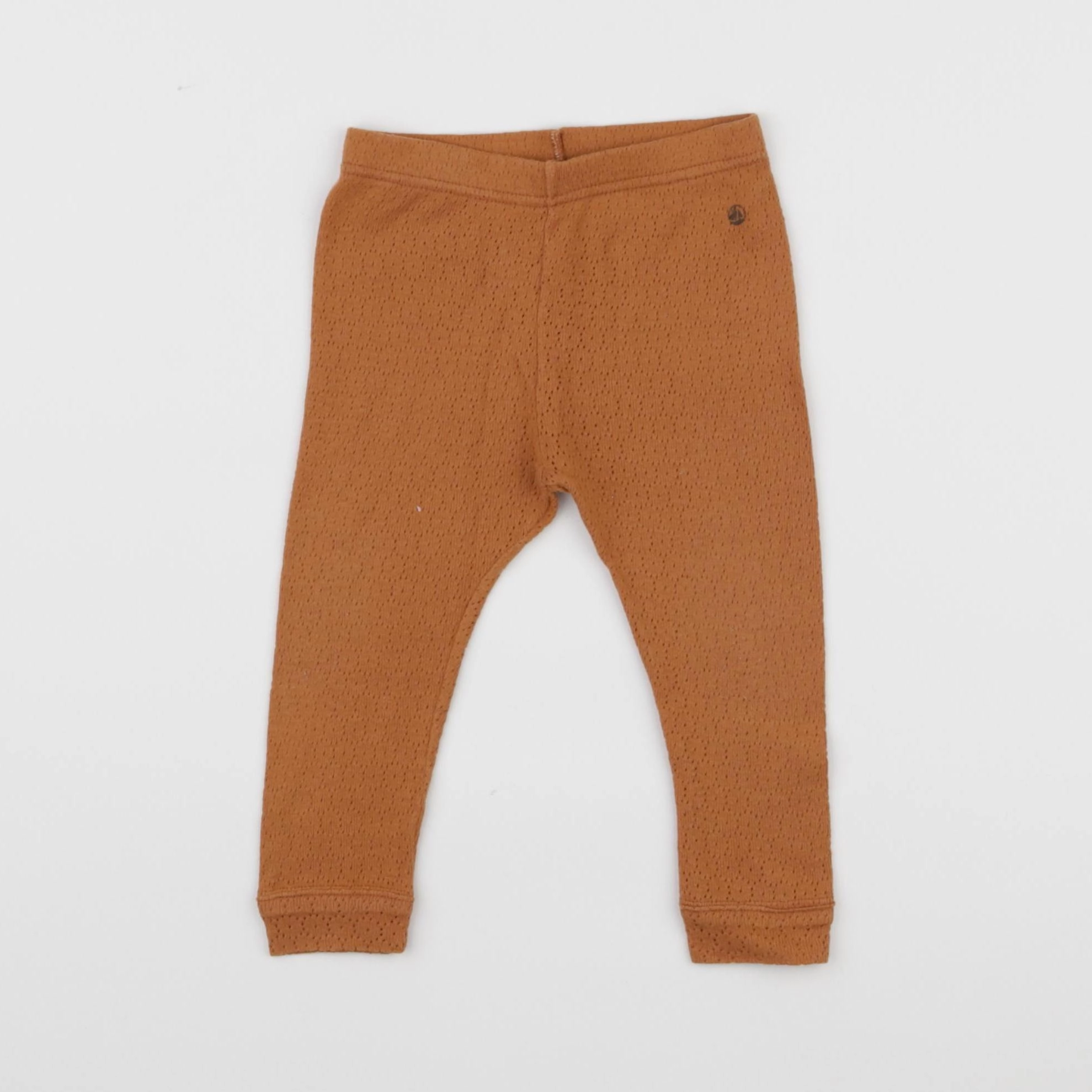 Petit Bateau - legging marron - 12 mois