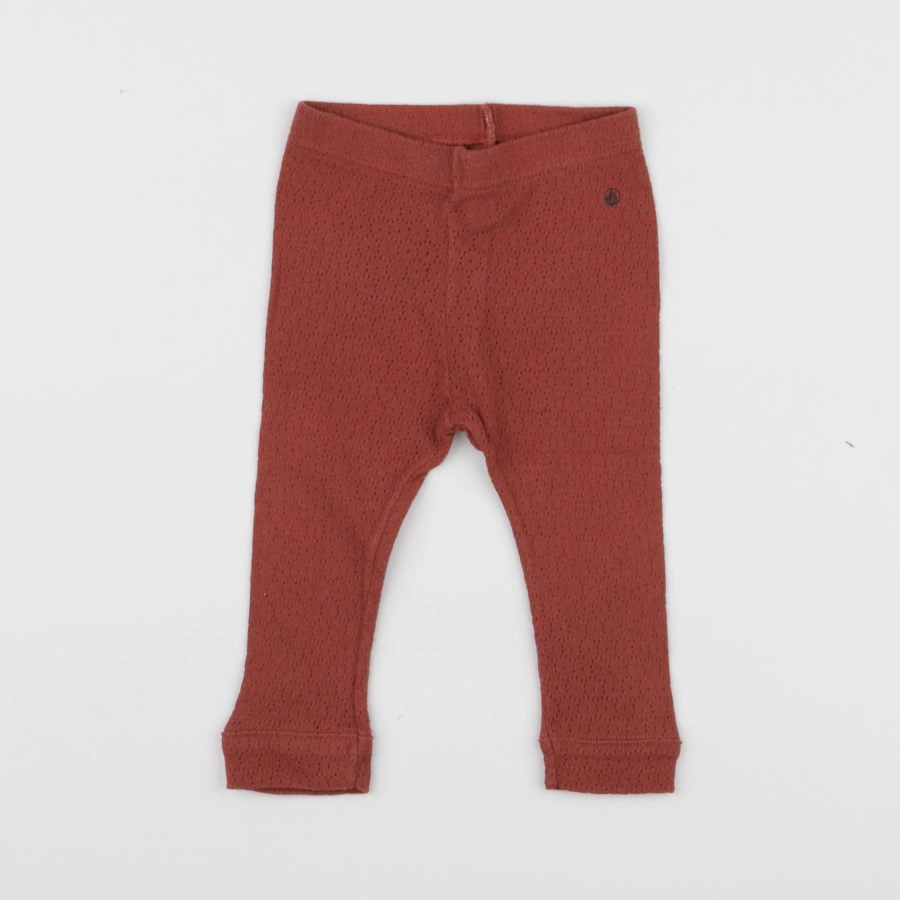 Petit Bateau - legging marron - 6 mois