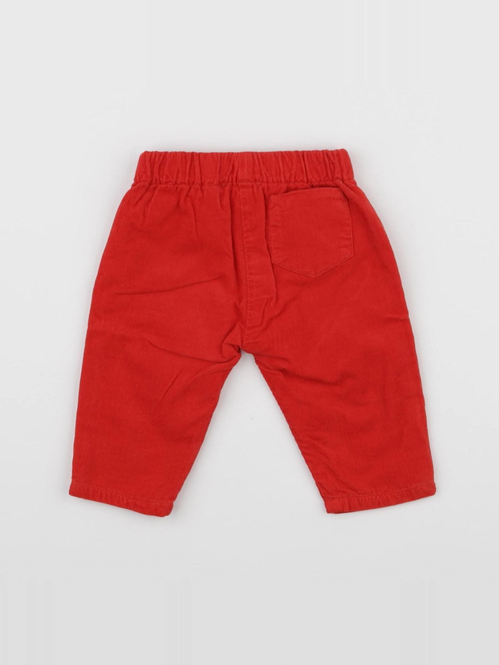 Carrément Beau - pantalon rouge - 6 mois