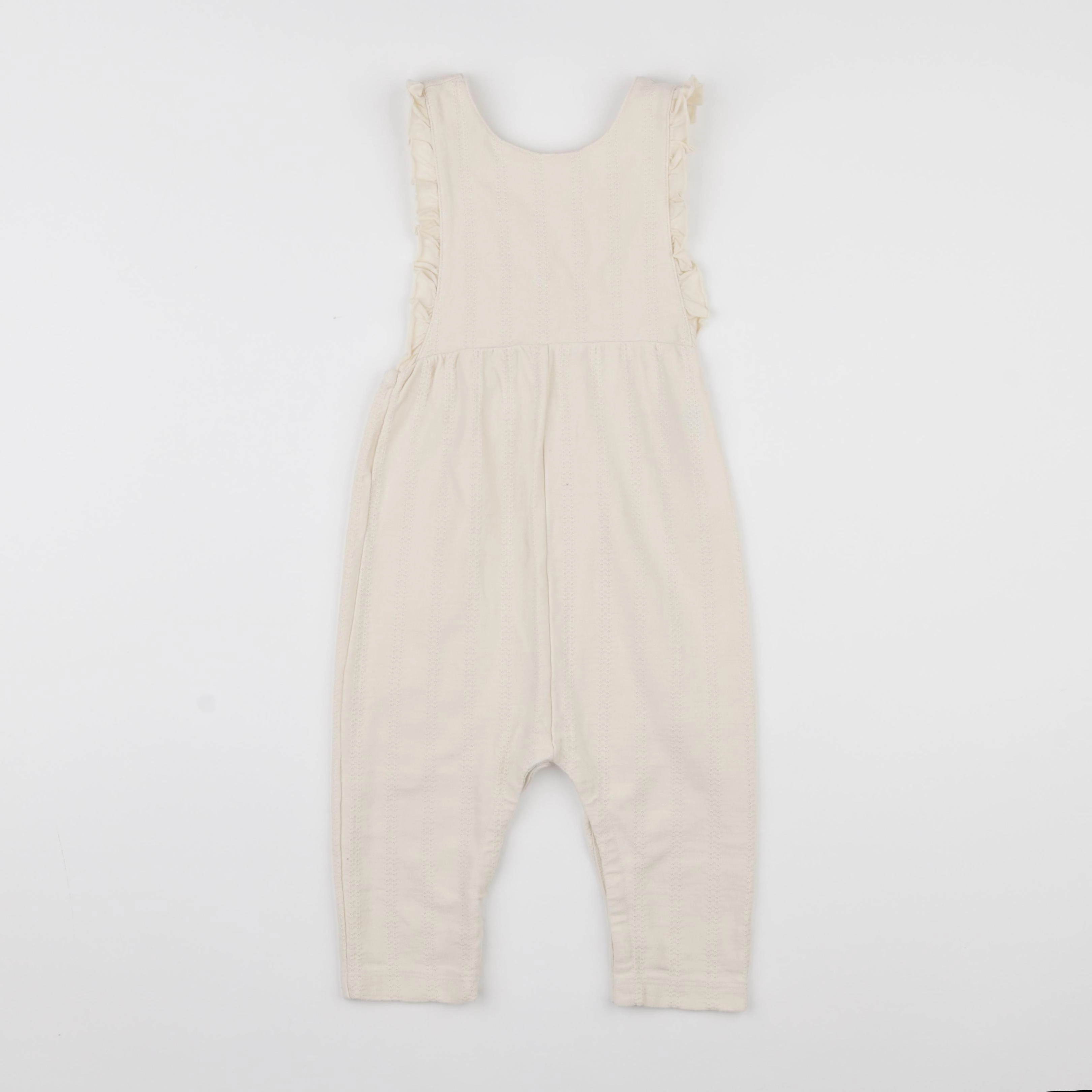 Petit Bateau - combinaison blanc - 24 mois