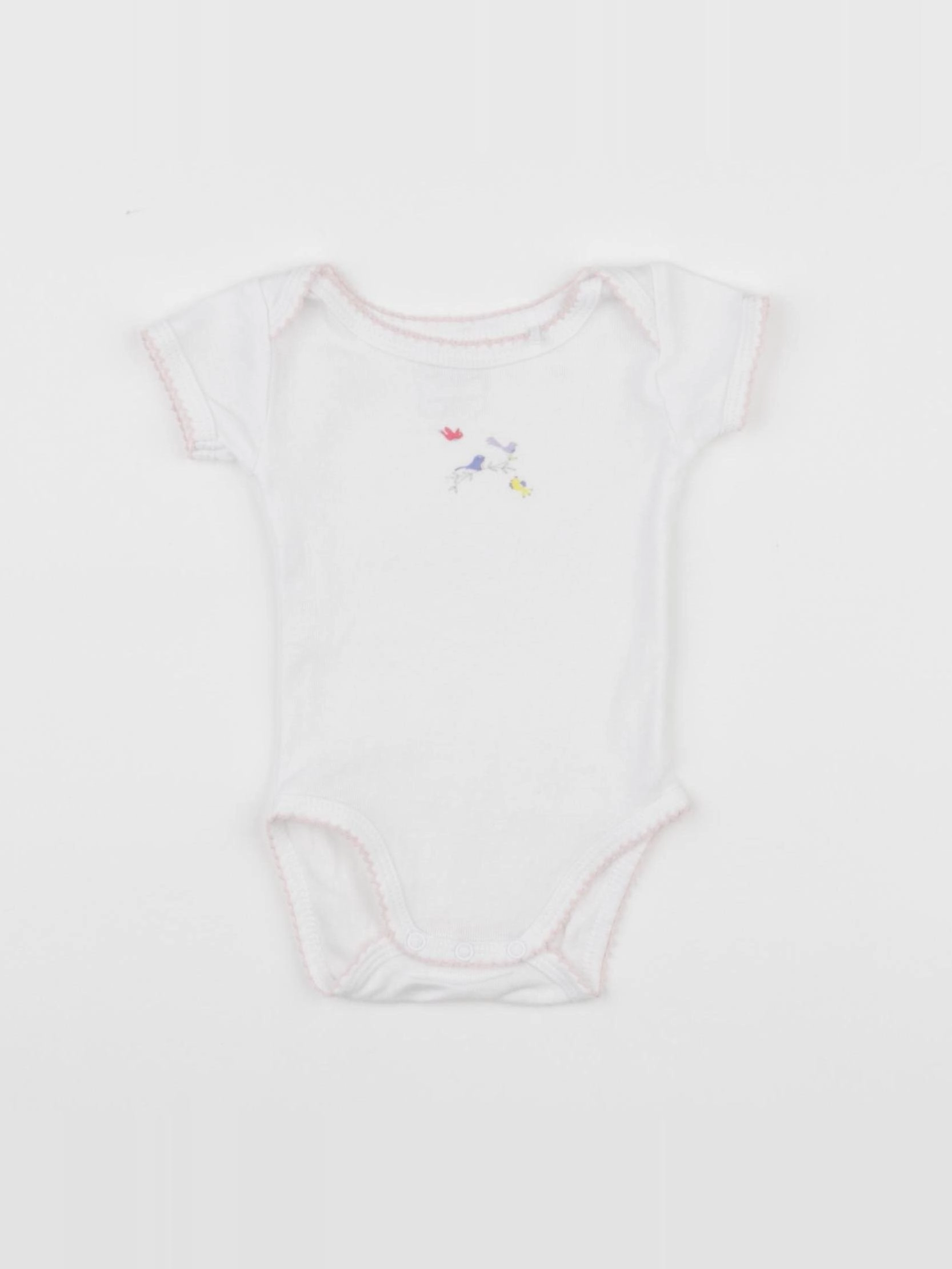 Carrément Beau - body blanc - 1 mois