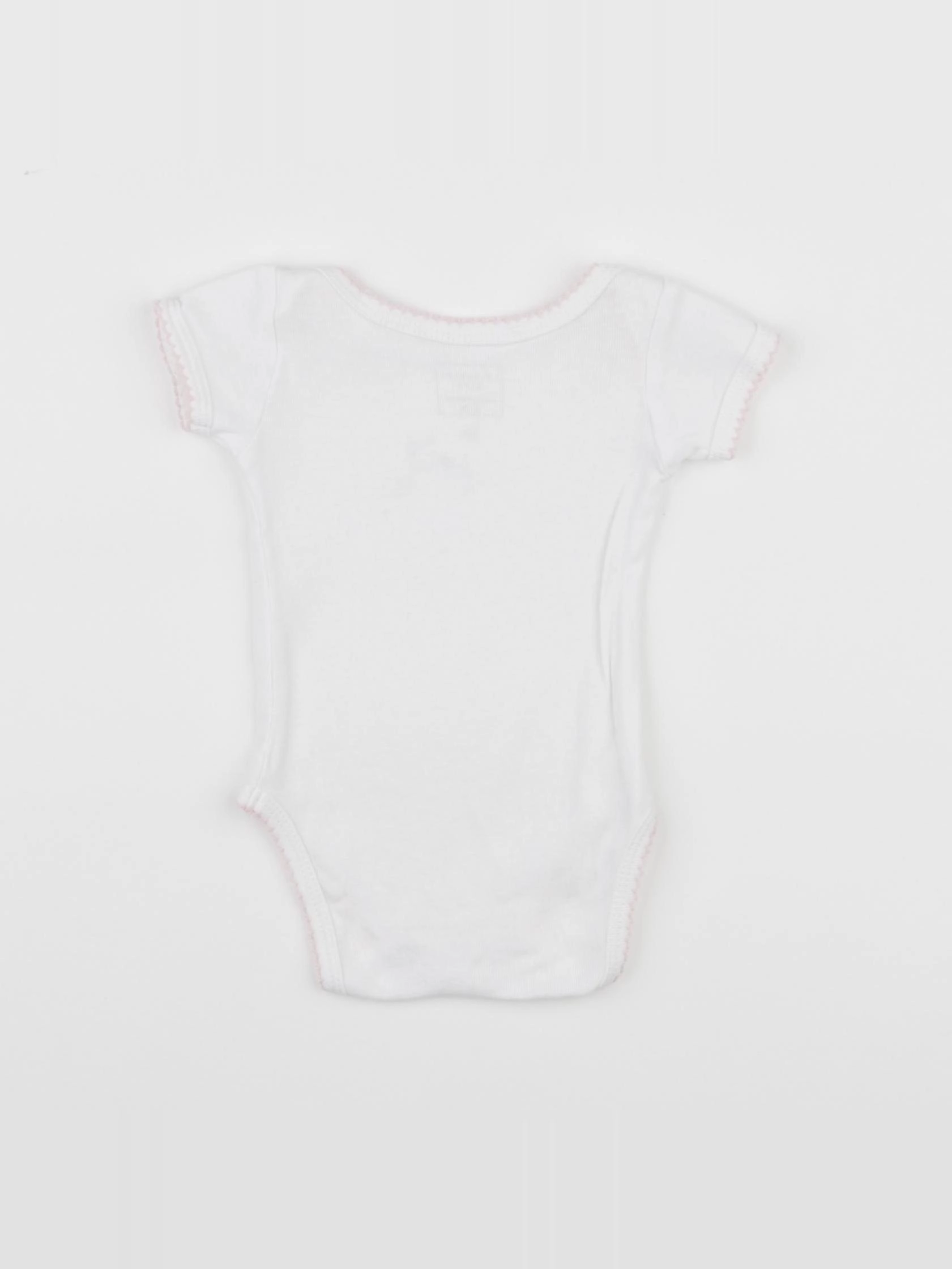 Carrément Beau - body blanc - 1 mois