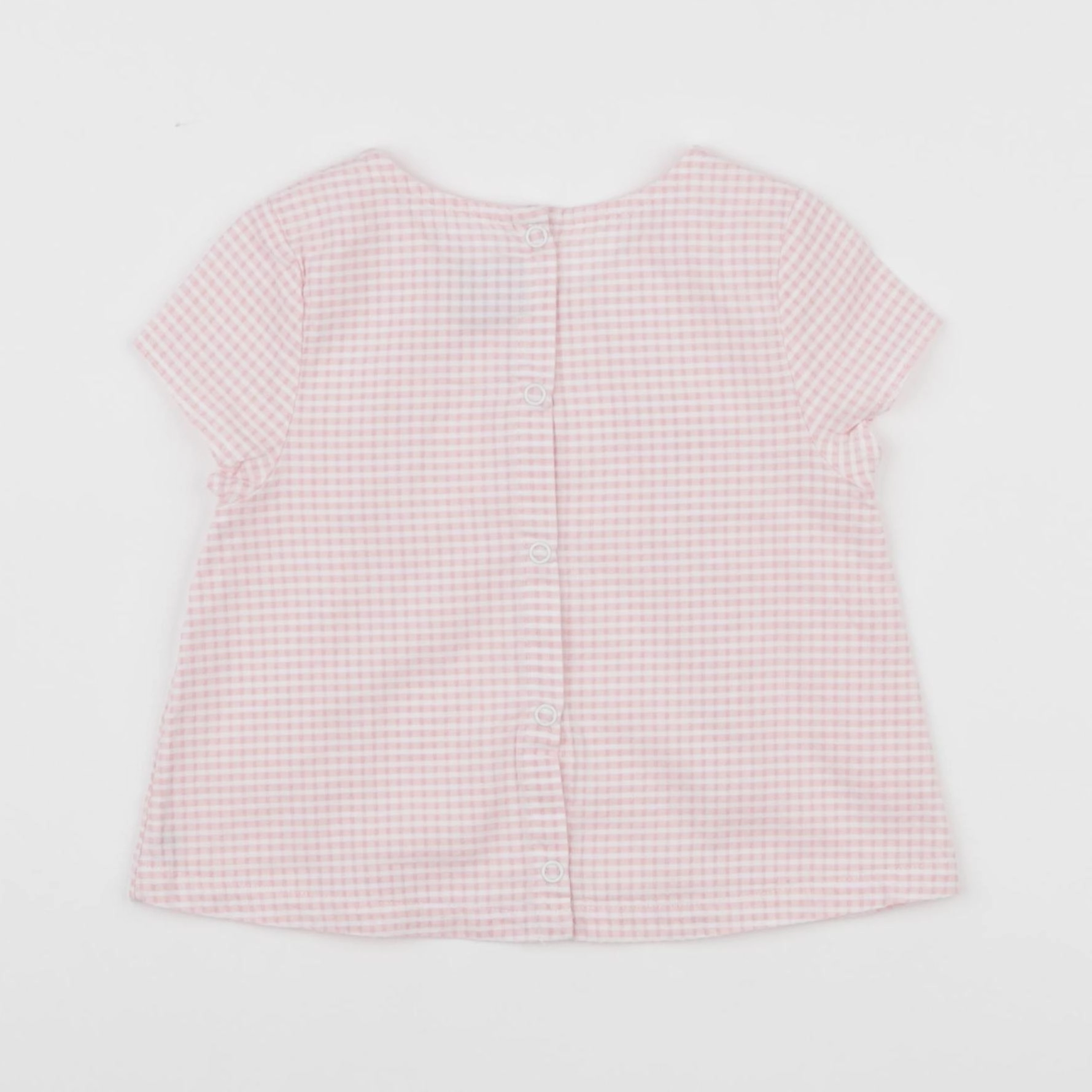 Petit Bateau - blouse rose - 12 mois