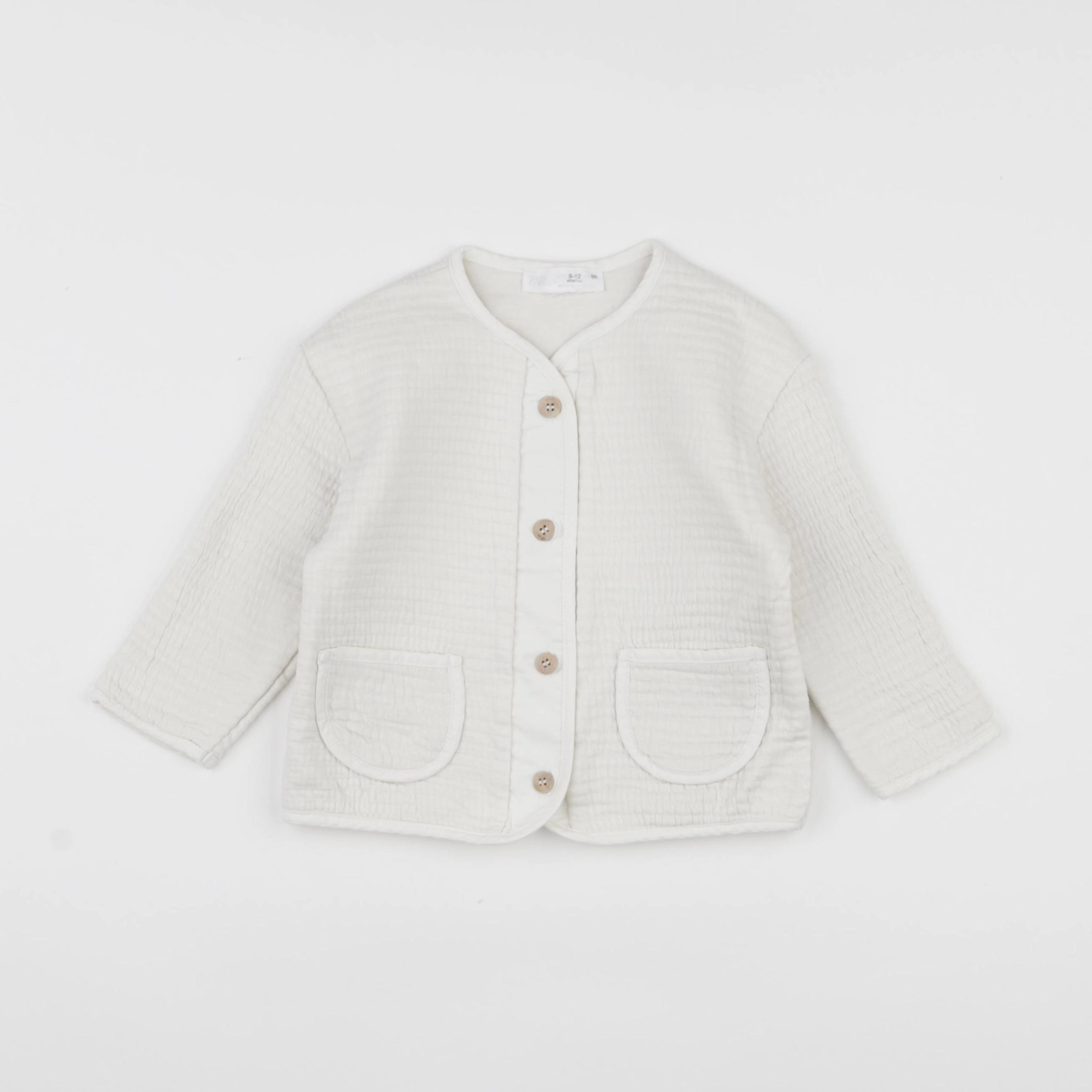Zara - veste beige - 9/12 mois