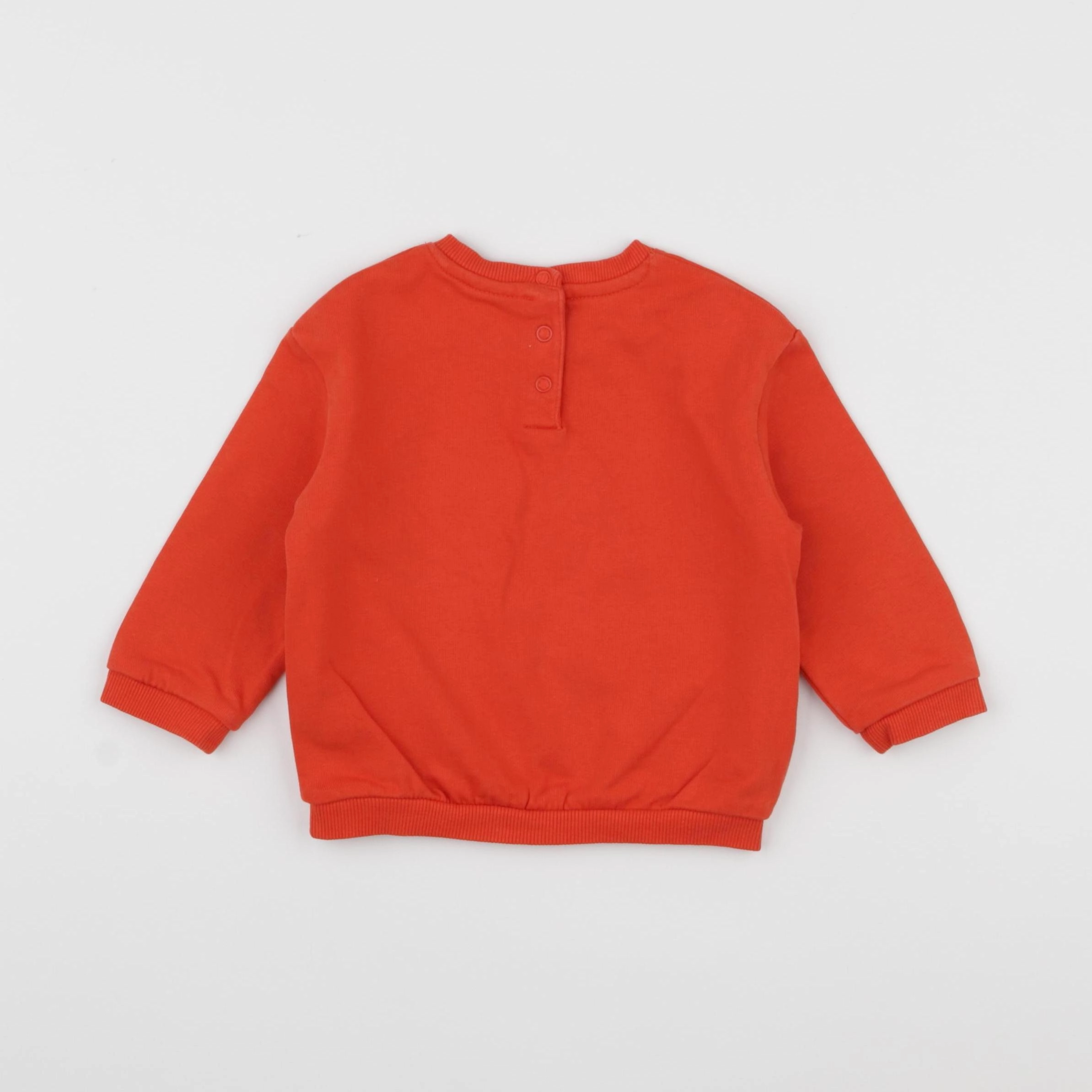 Tape à l'oeil - sweat rouge - 18 mois