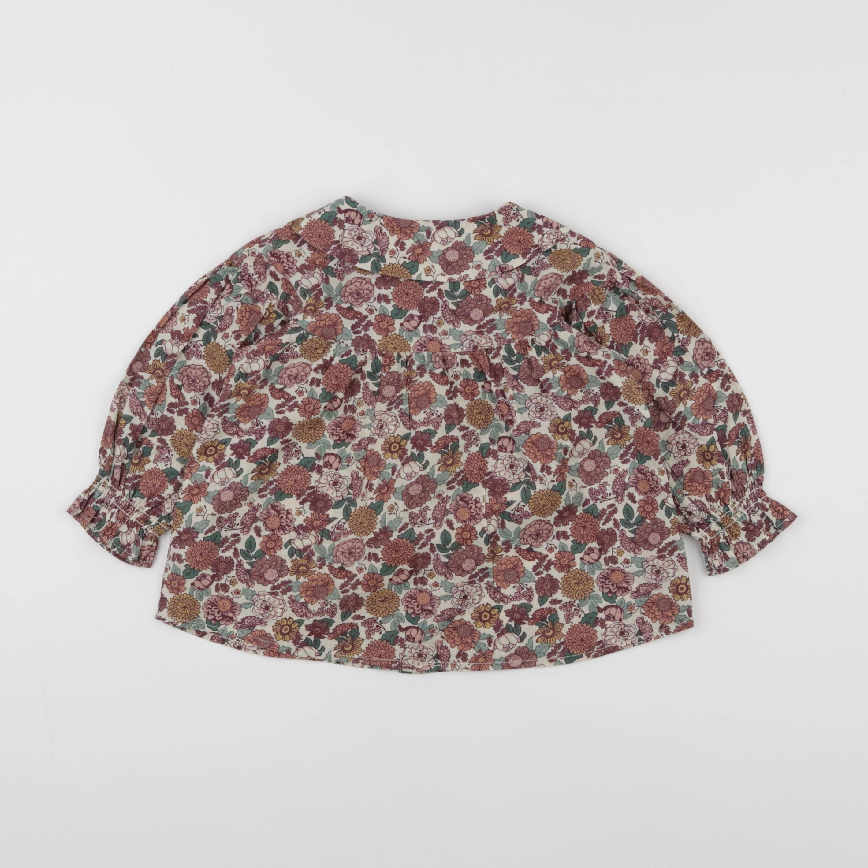 H&M - blouse rose - 12/18 mois