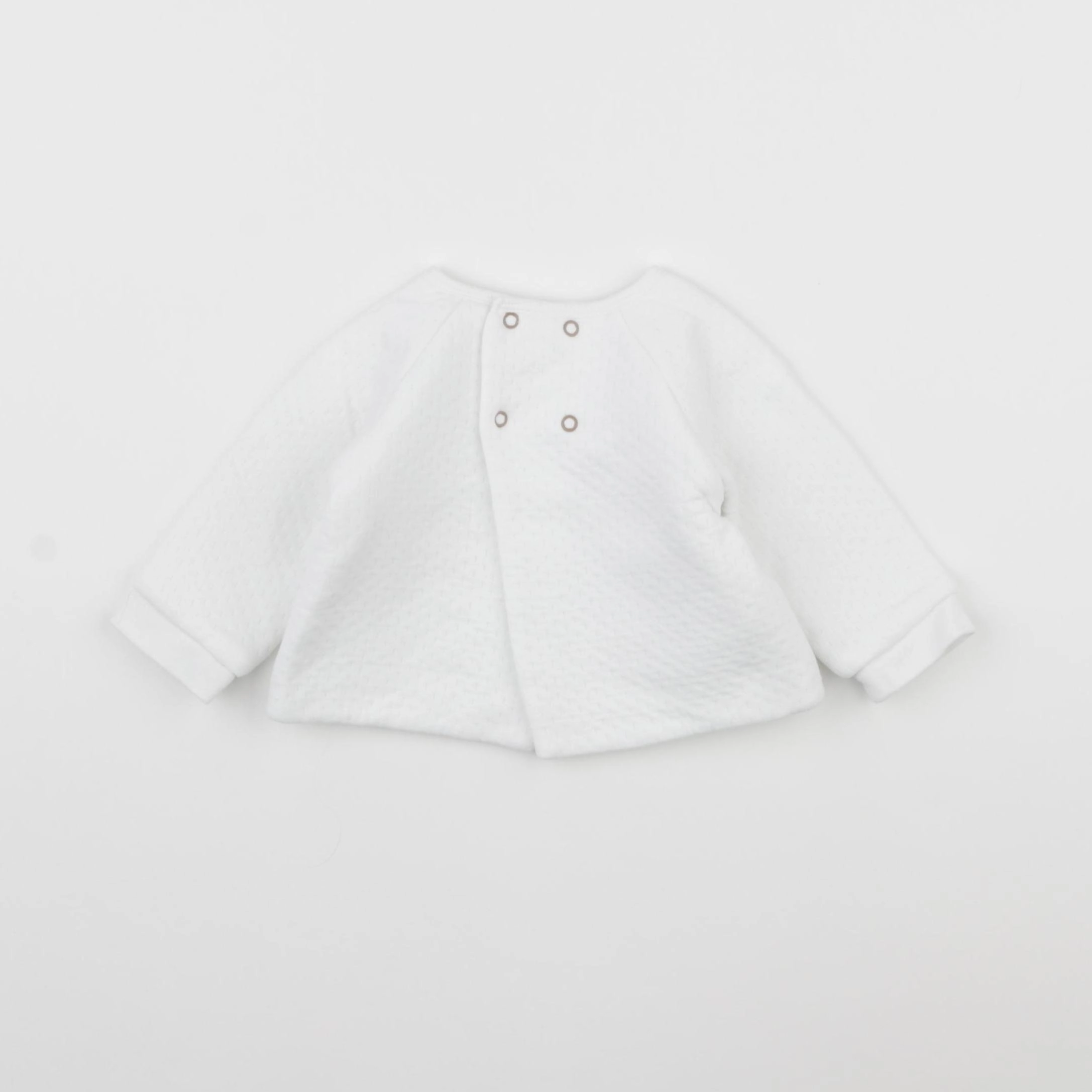 Boutchou - sweat blanc - 3 mois