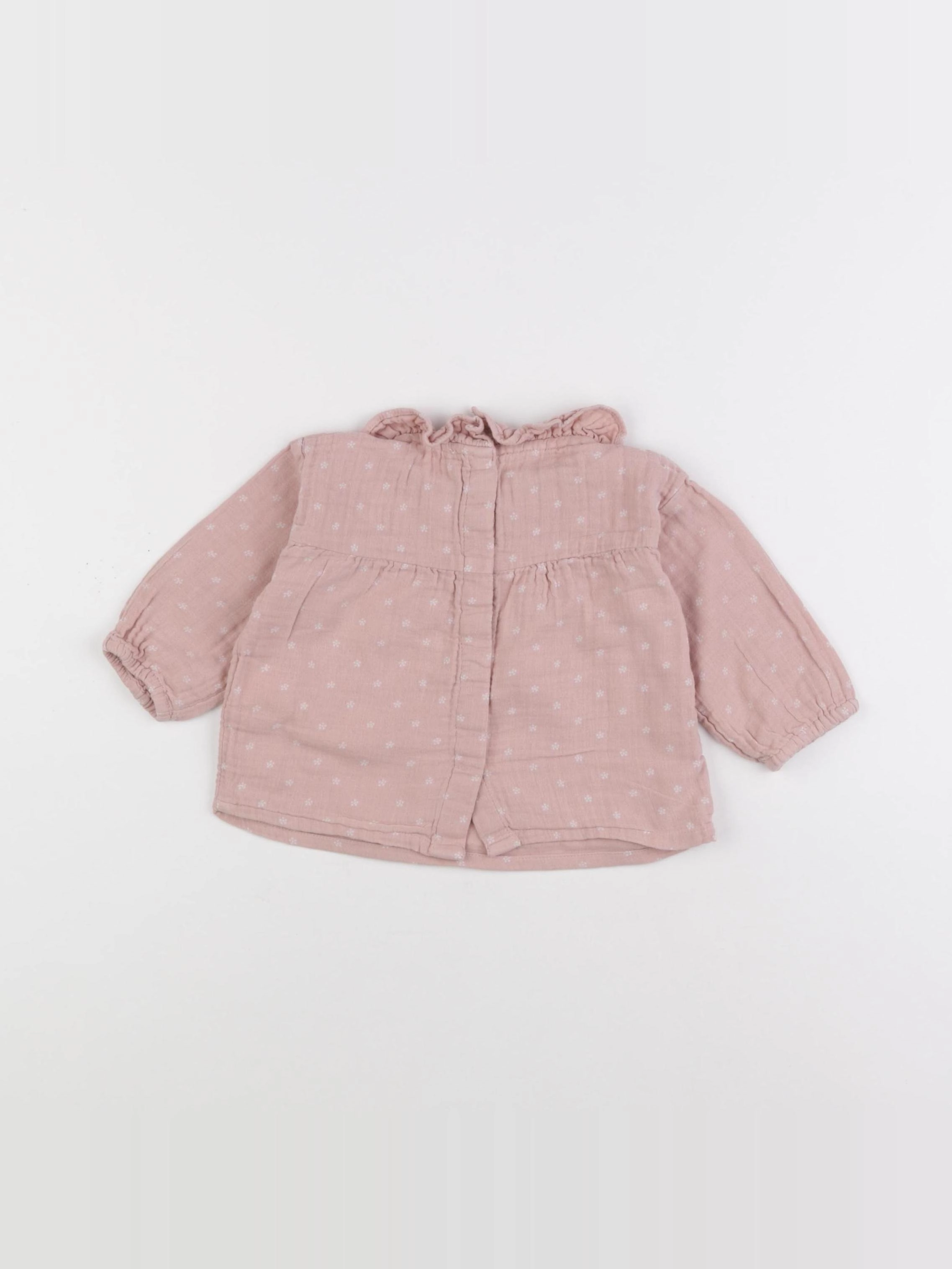 Vertbaudet - blouse rose - 6 mois