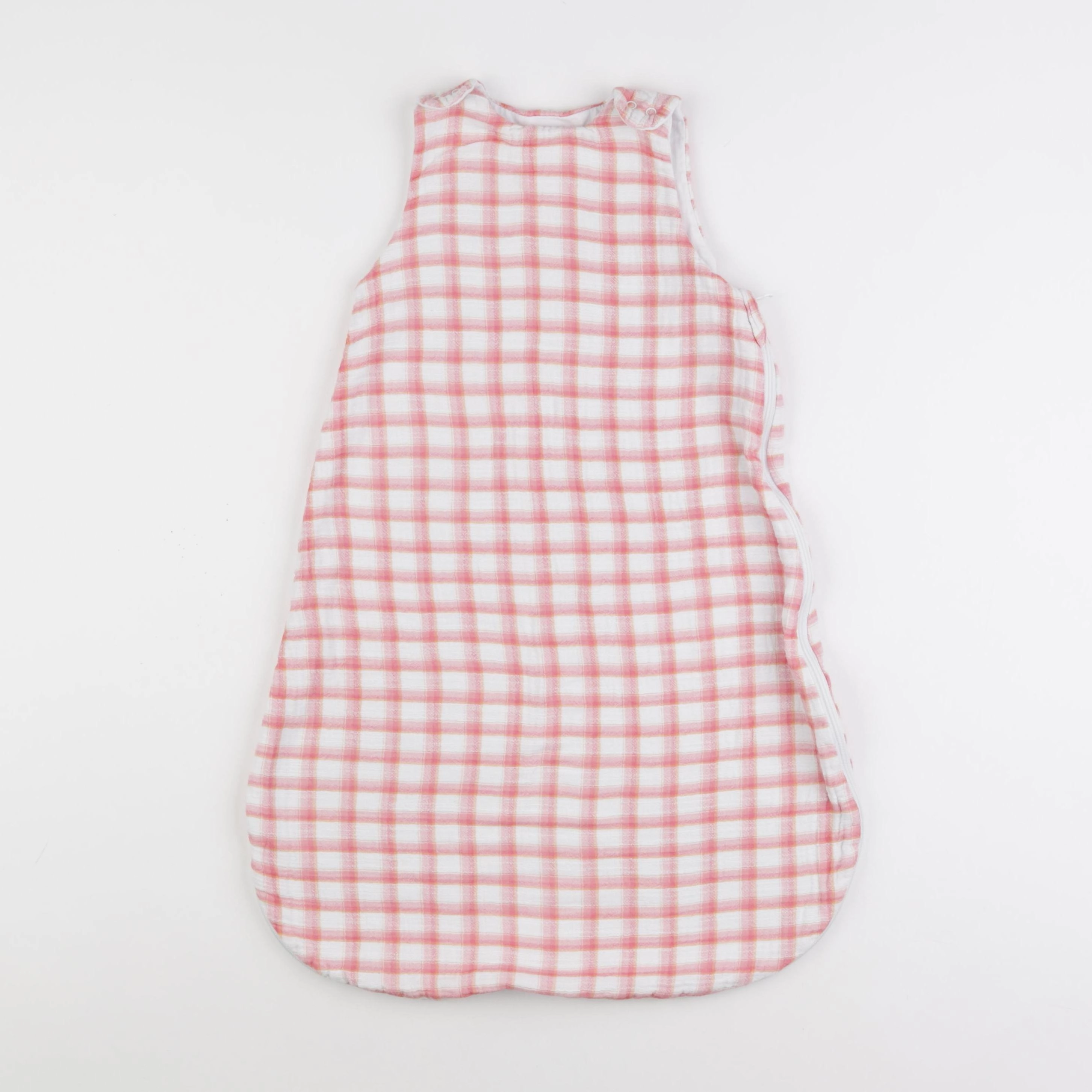 Vertbaudet - gigoteuse TOG 1 blanc, rose - 0/6 mois
