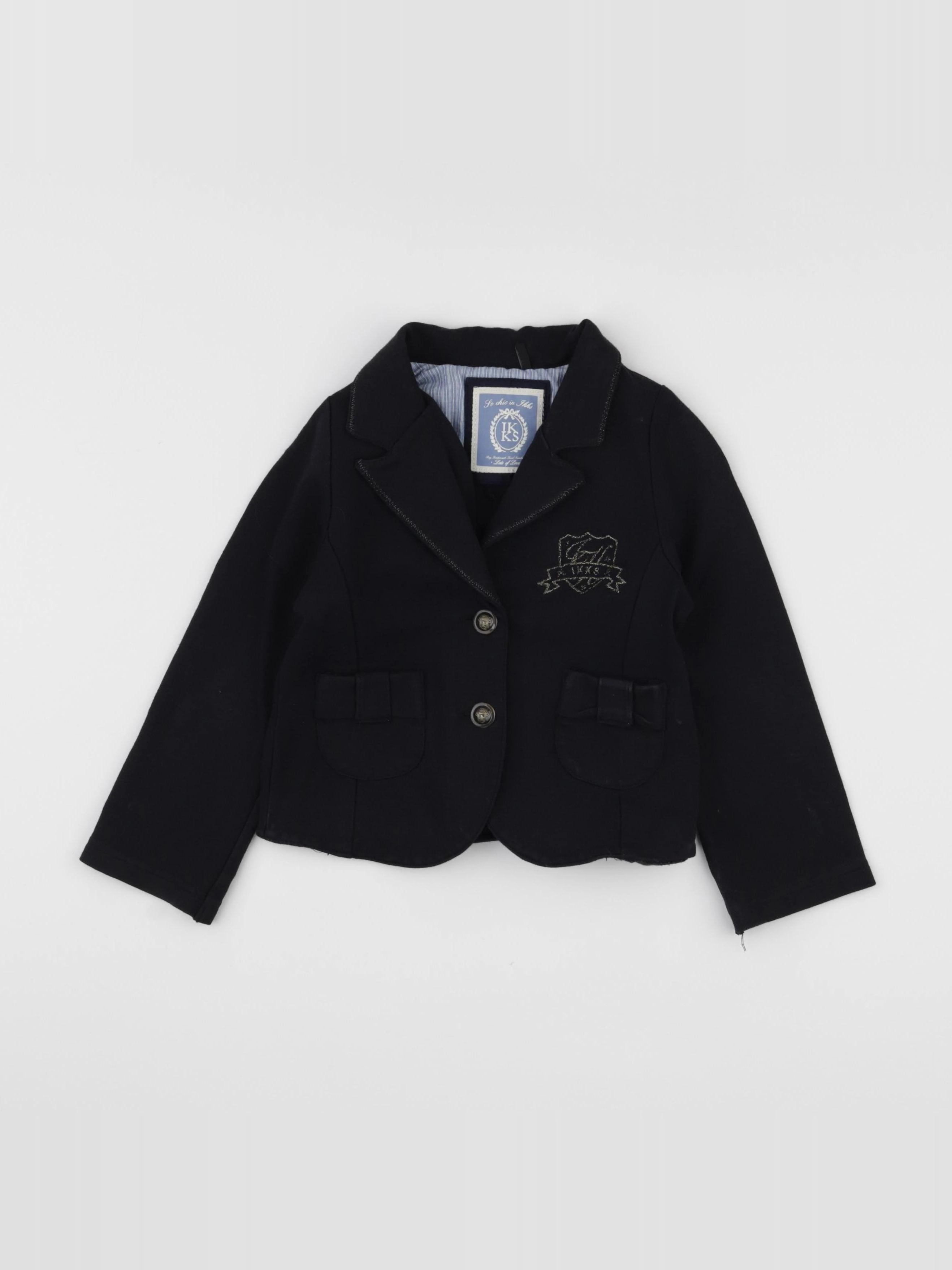 IKKS - veste bleu - 4 ans
