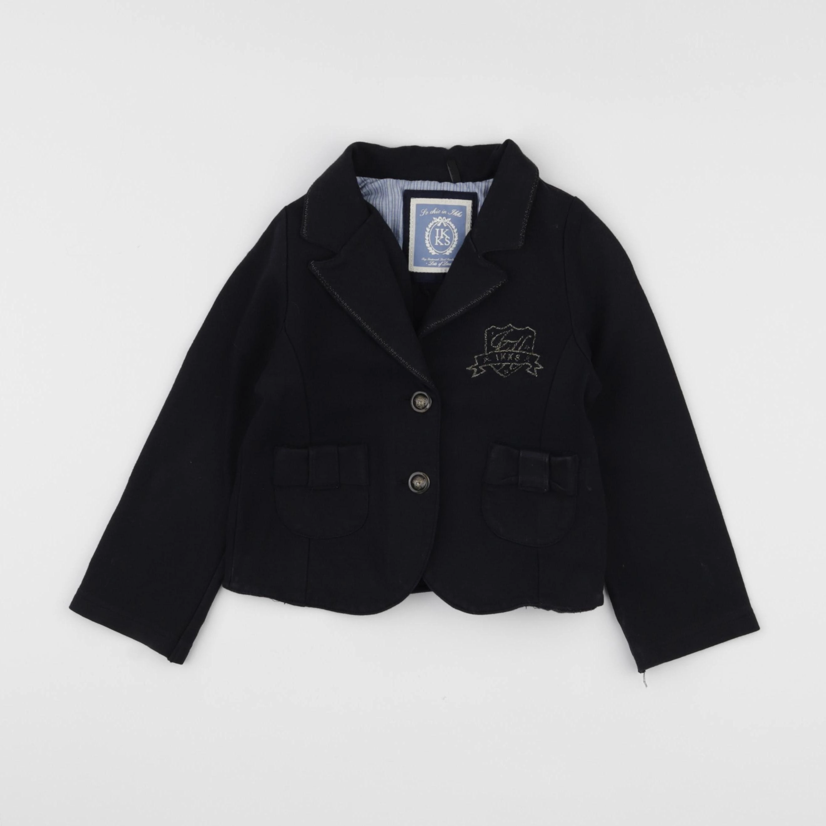 IKKS - veste bleu - 4 ans