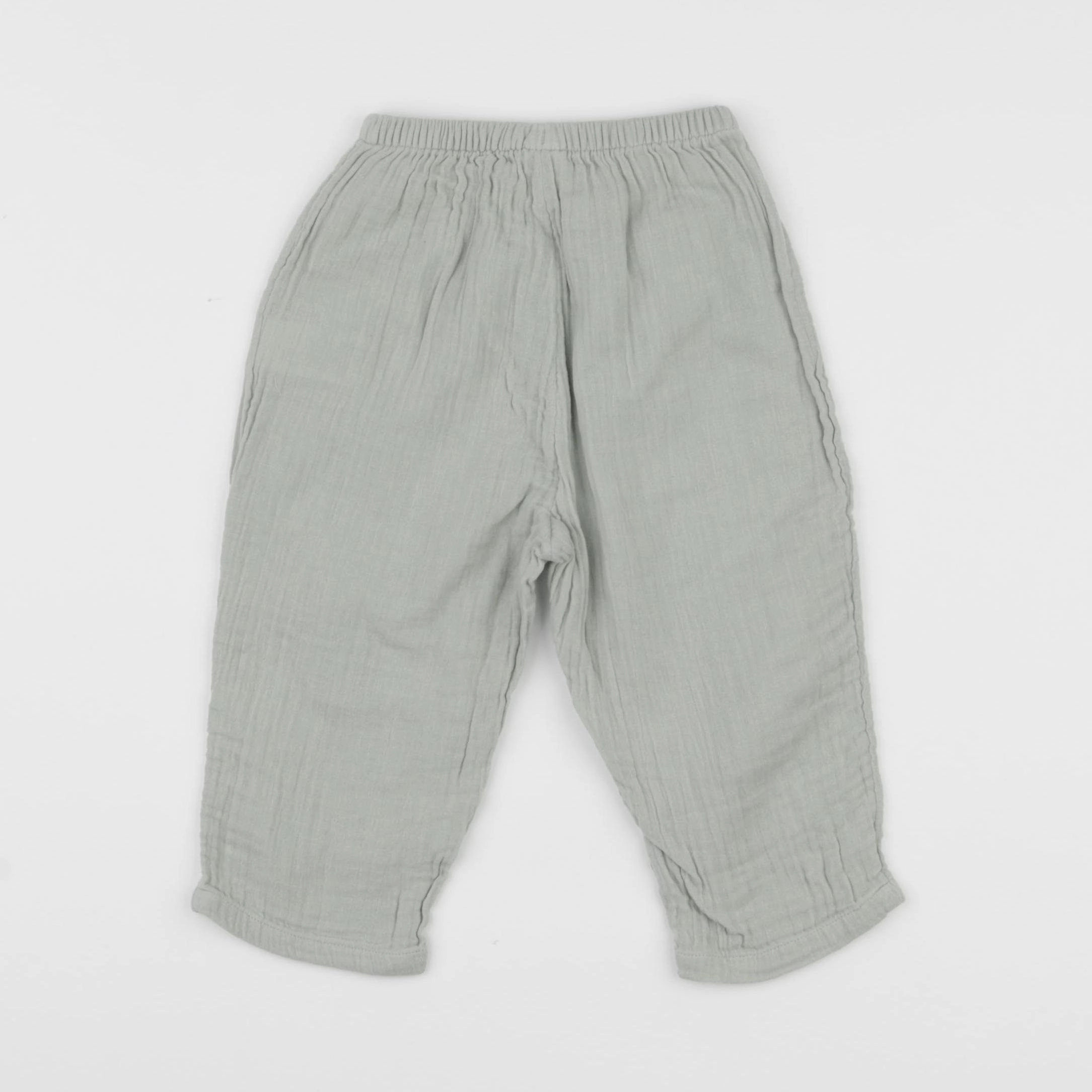 Petit Bateau - pantalon vert - 18 mois