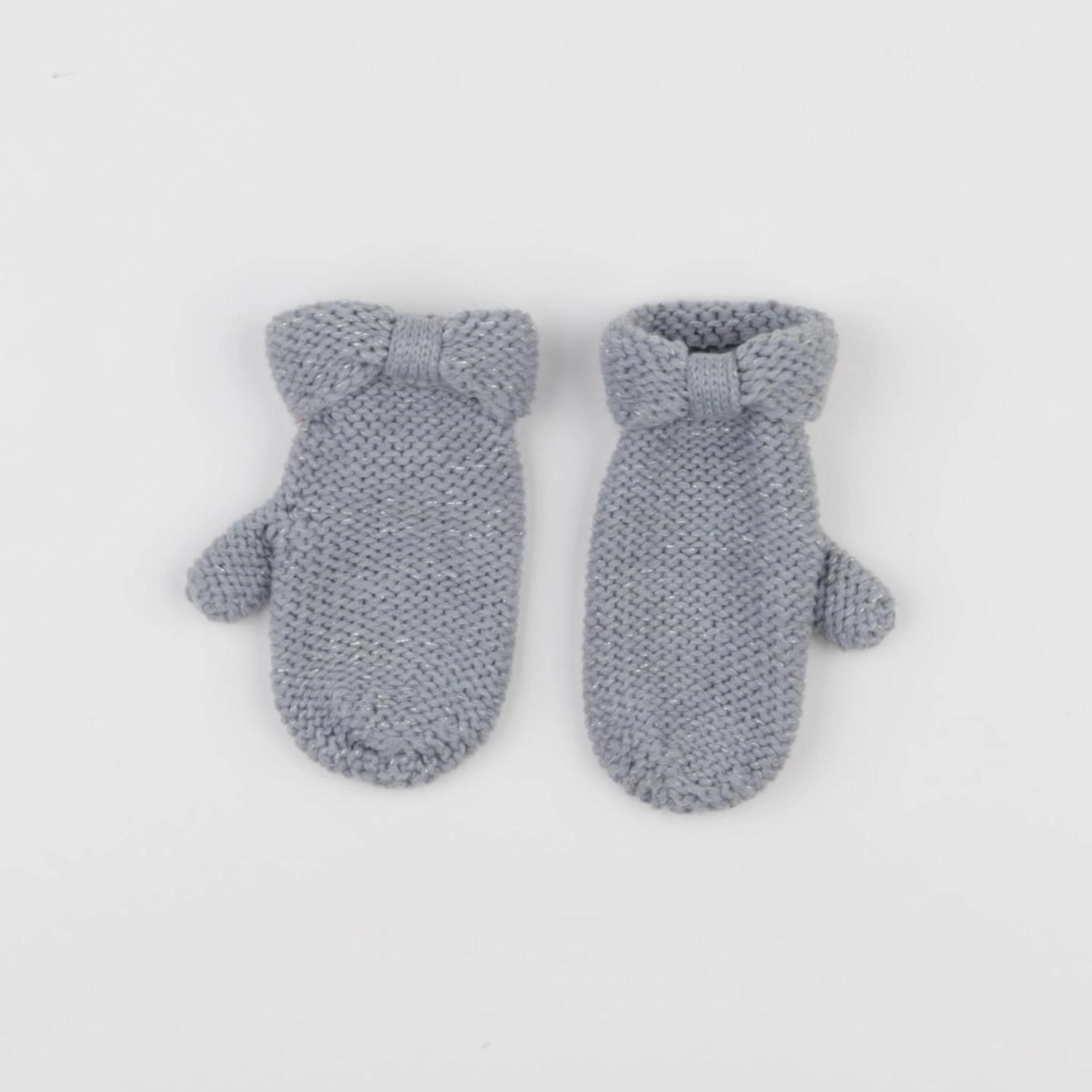 Vertbaudet - moufles gris, argent - 4/5 ans
