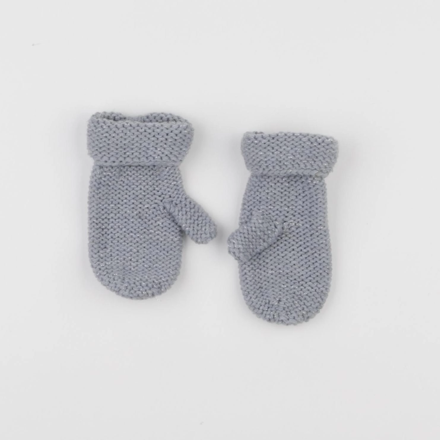 Vertbaudet - moufles gris, argent - 4/5 ans