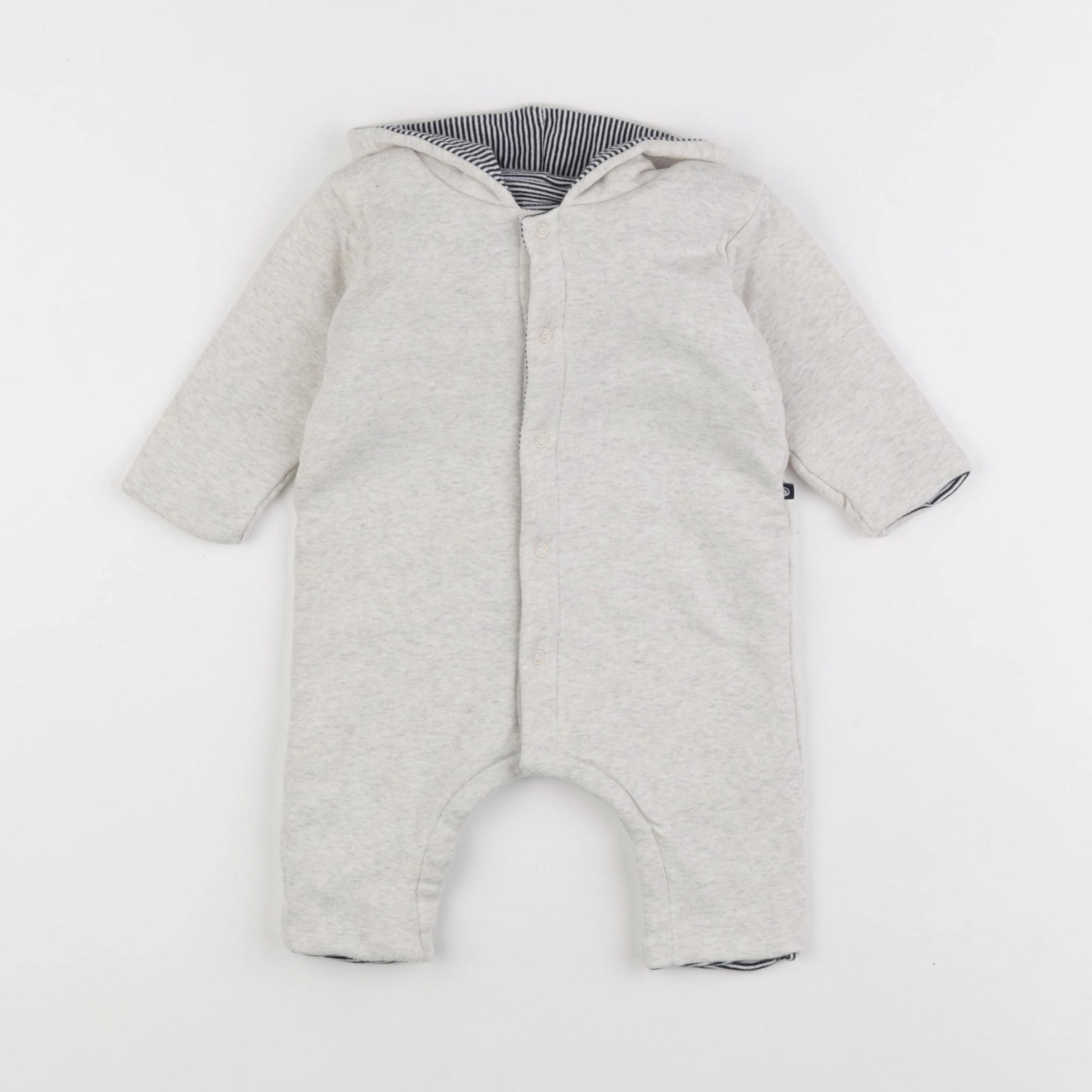 Petit Bateau - combinaison beige - 3 mois