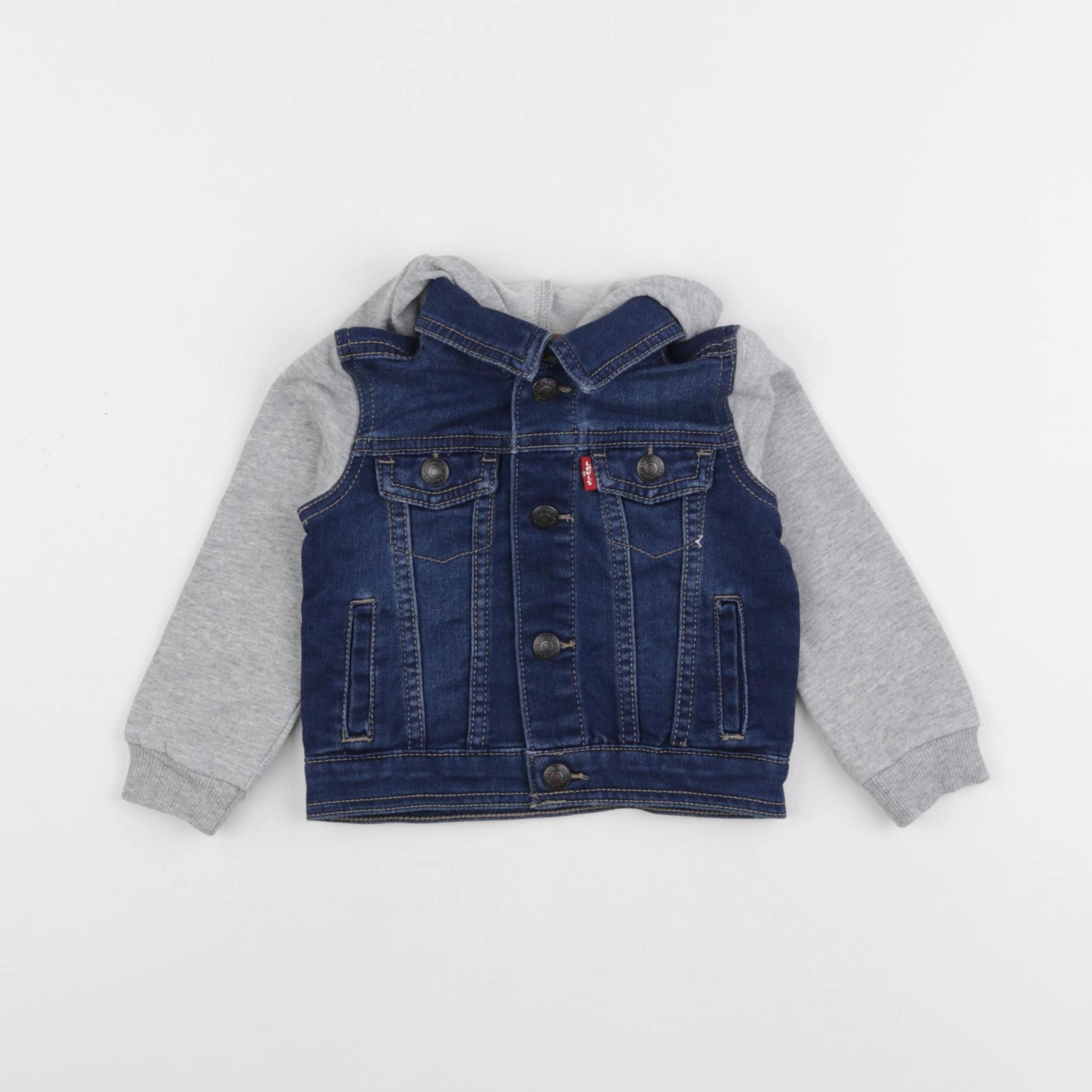 Levi's - veste bleu - 12 mois